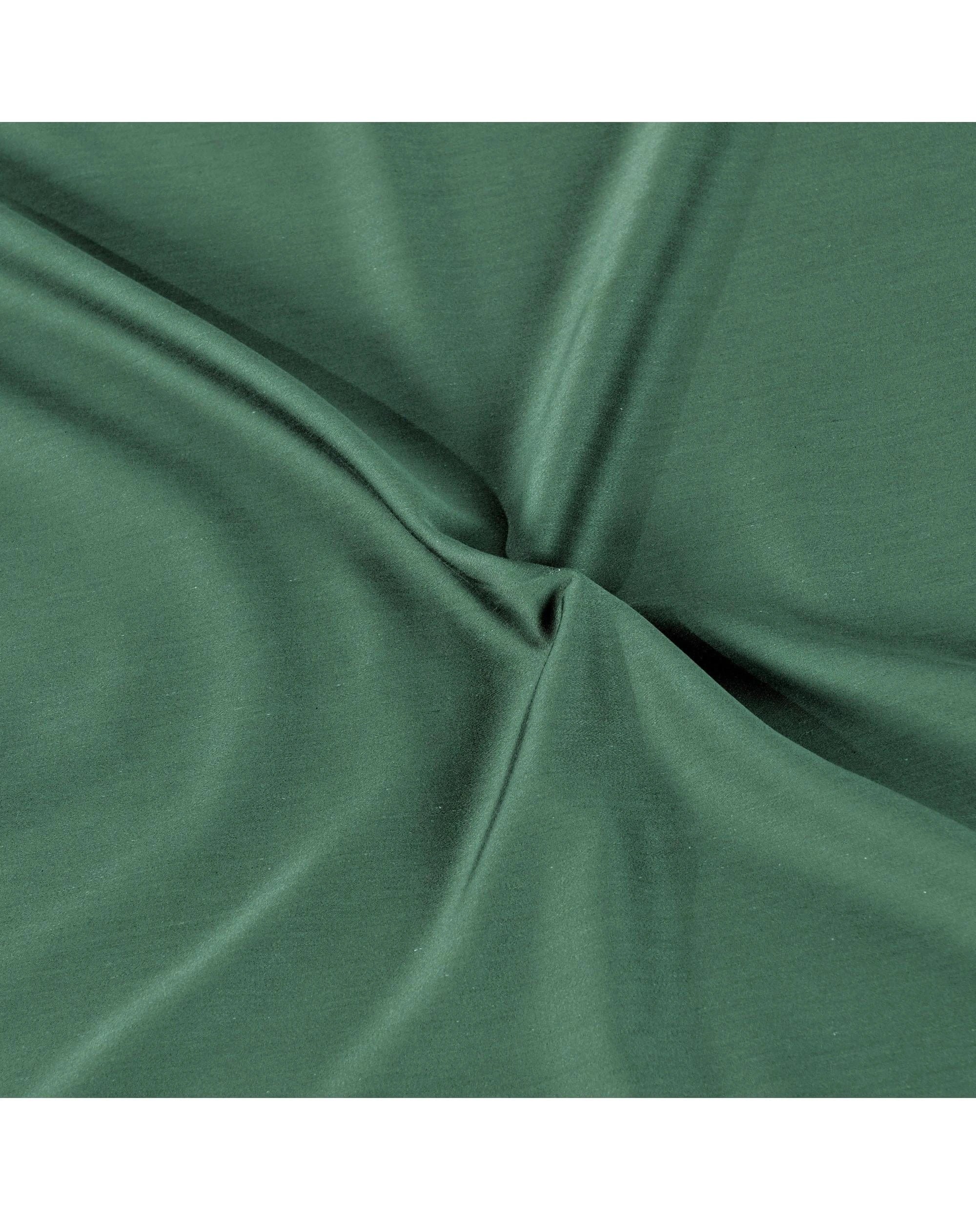 4 Bianca Bedding Rosebank Extra Long Extra Wide Flat 500 Tc Bamboo Cotton Sheet Set - Green - Split King, 4 of 10