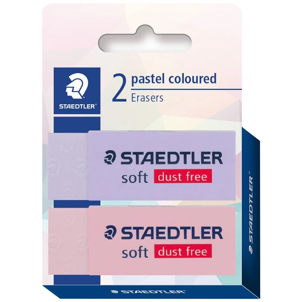 1 Staedtler Soft Eraser 2 Pack, 1 of 3