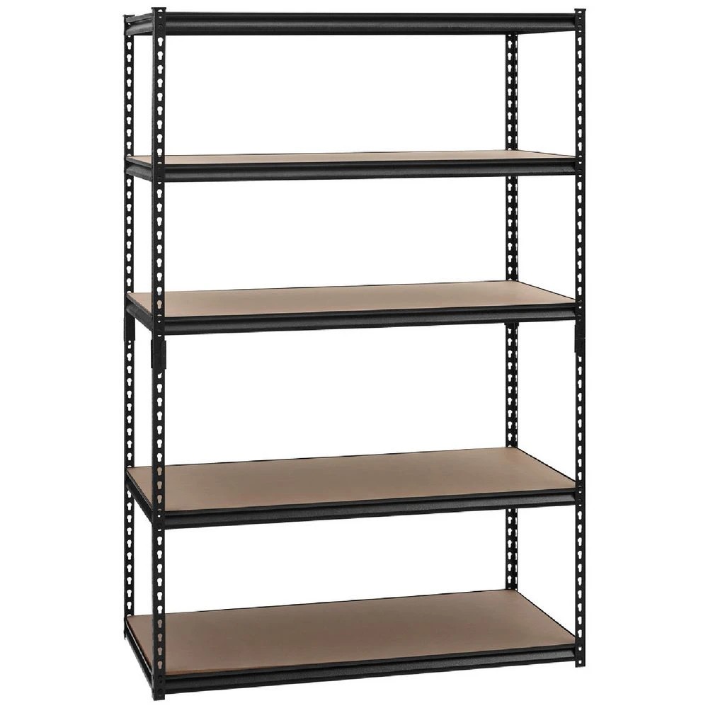 1 Heavy Duty 5 Shelf Storage Unit 1220 x 610 x 1830mm Shelves Home Office Storage, 1 of 10