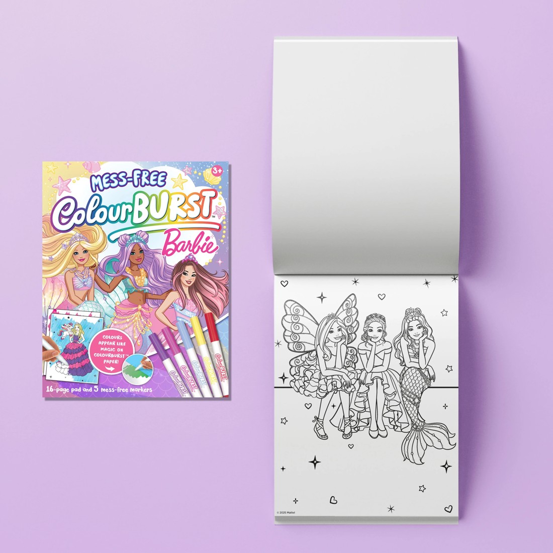 5 INKredibles Mess-Free ColourBurst Barbie Activity Kit - Book, 5 of 6
