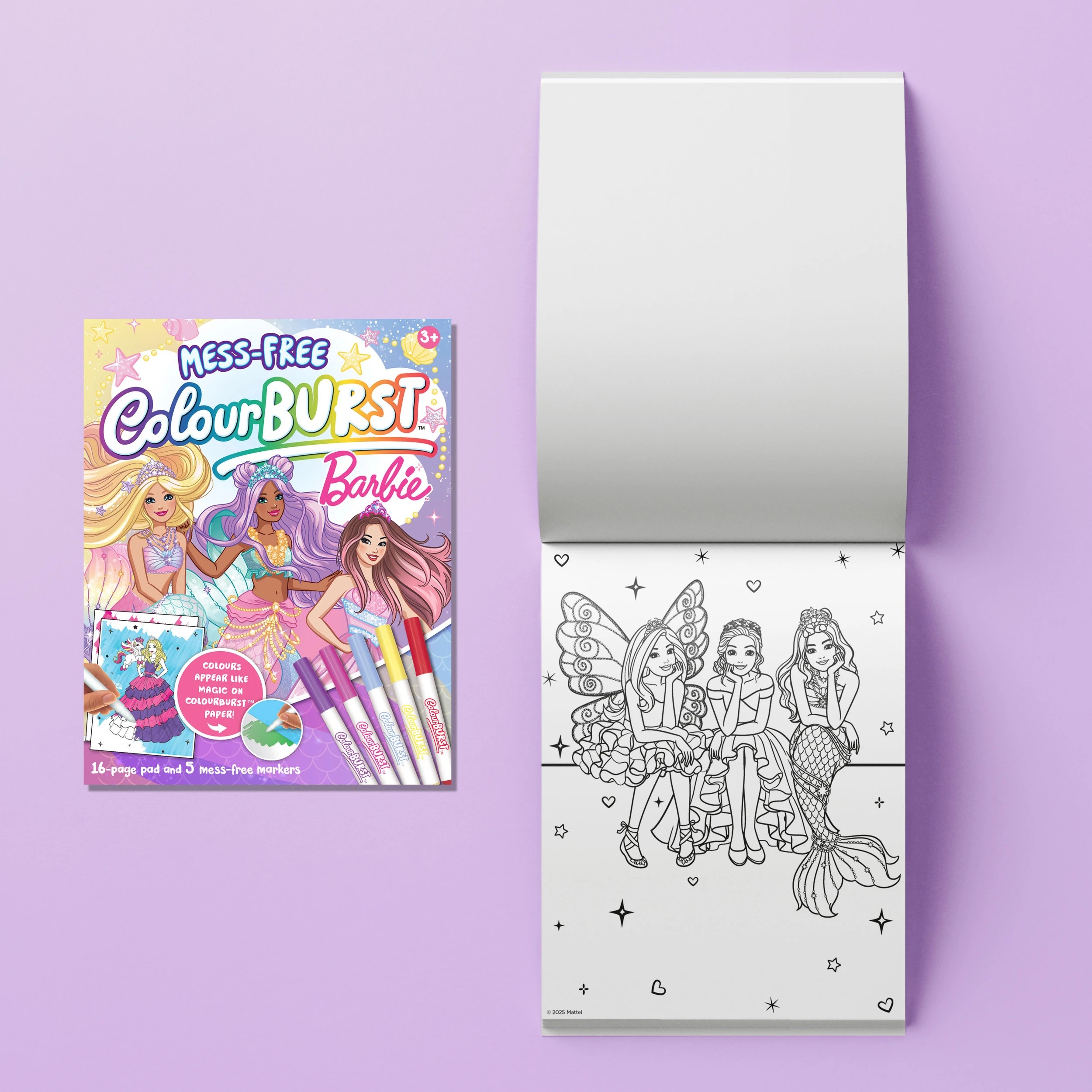 5 INKredibles Mess-Free ColourBurst Barbie Activity Kit - Book, 5 of 6