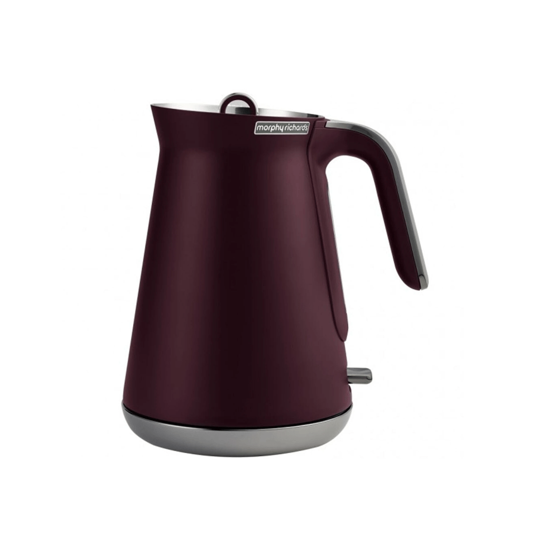 1 Morphy Richards 1.5l 2200w Cordless Water Kettle  Aspect W/blk Chrome Base - Red, 1 of 6