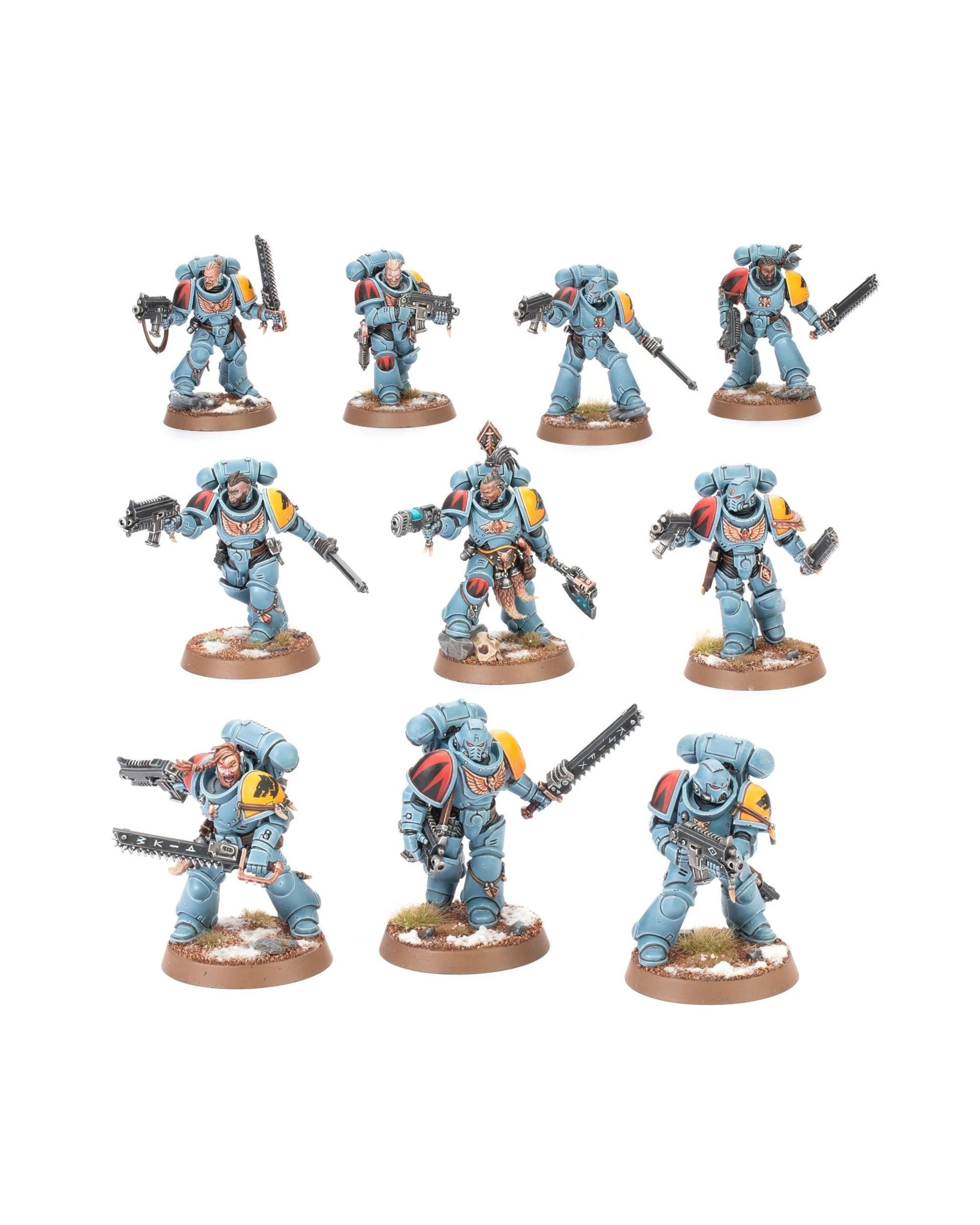 2 Warhammer: 40,000 Space Wolves Grey Hunters, 2 of 5