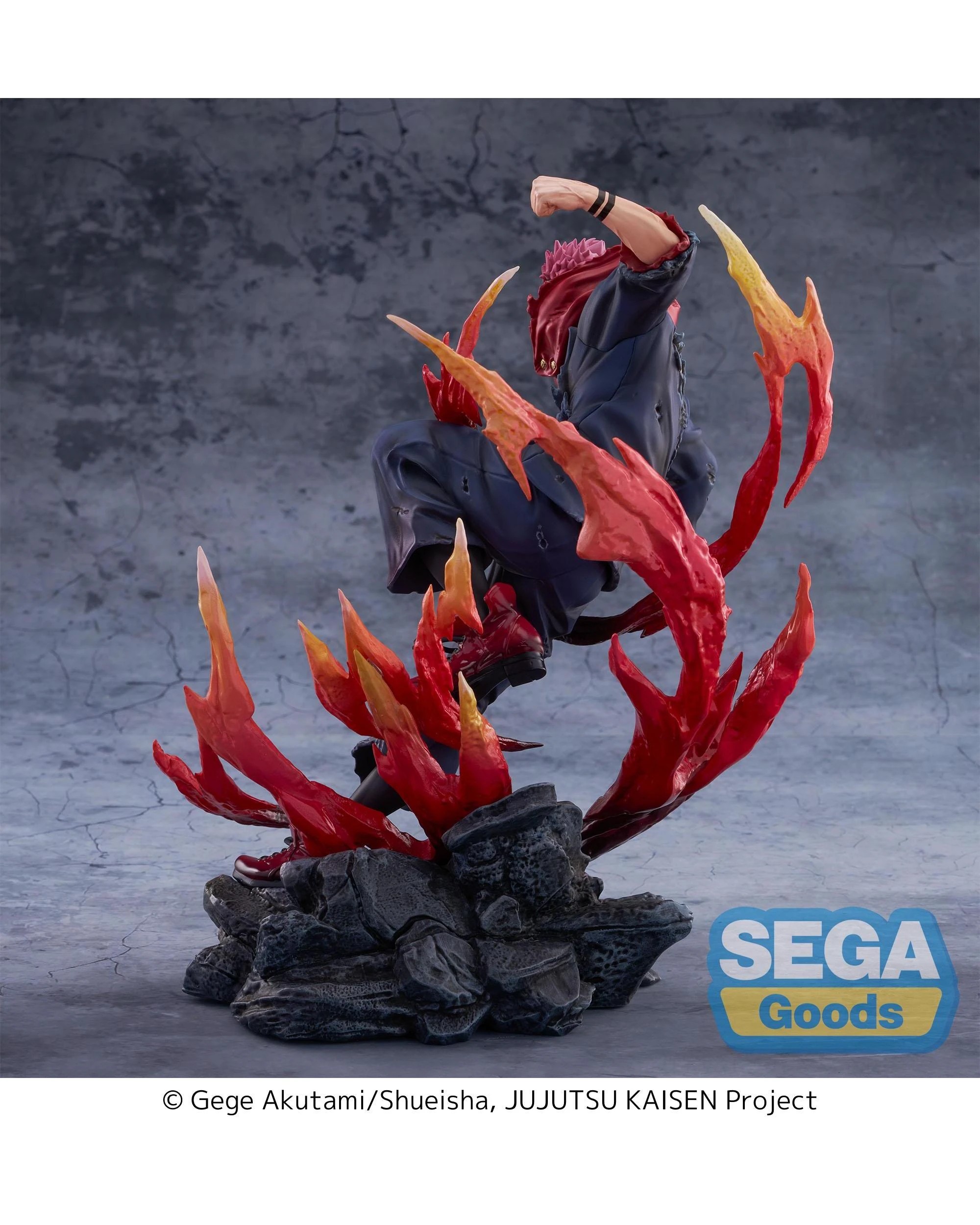 3 SEGA FiGURiZMa Jujutsu Kaisen Sukuna Figure, 3 of 8