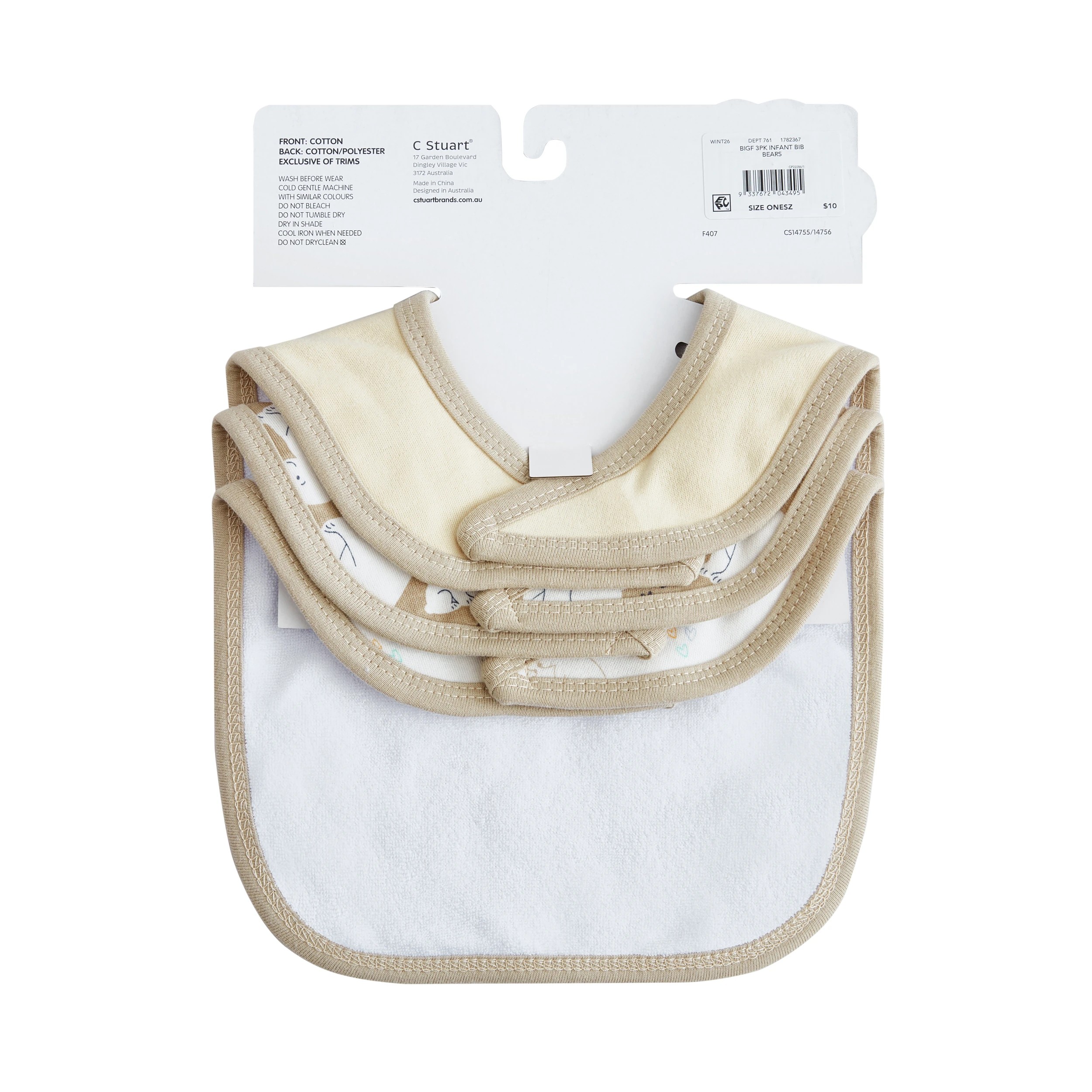 2 Big Softies Infant Bibs, 2 of 6