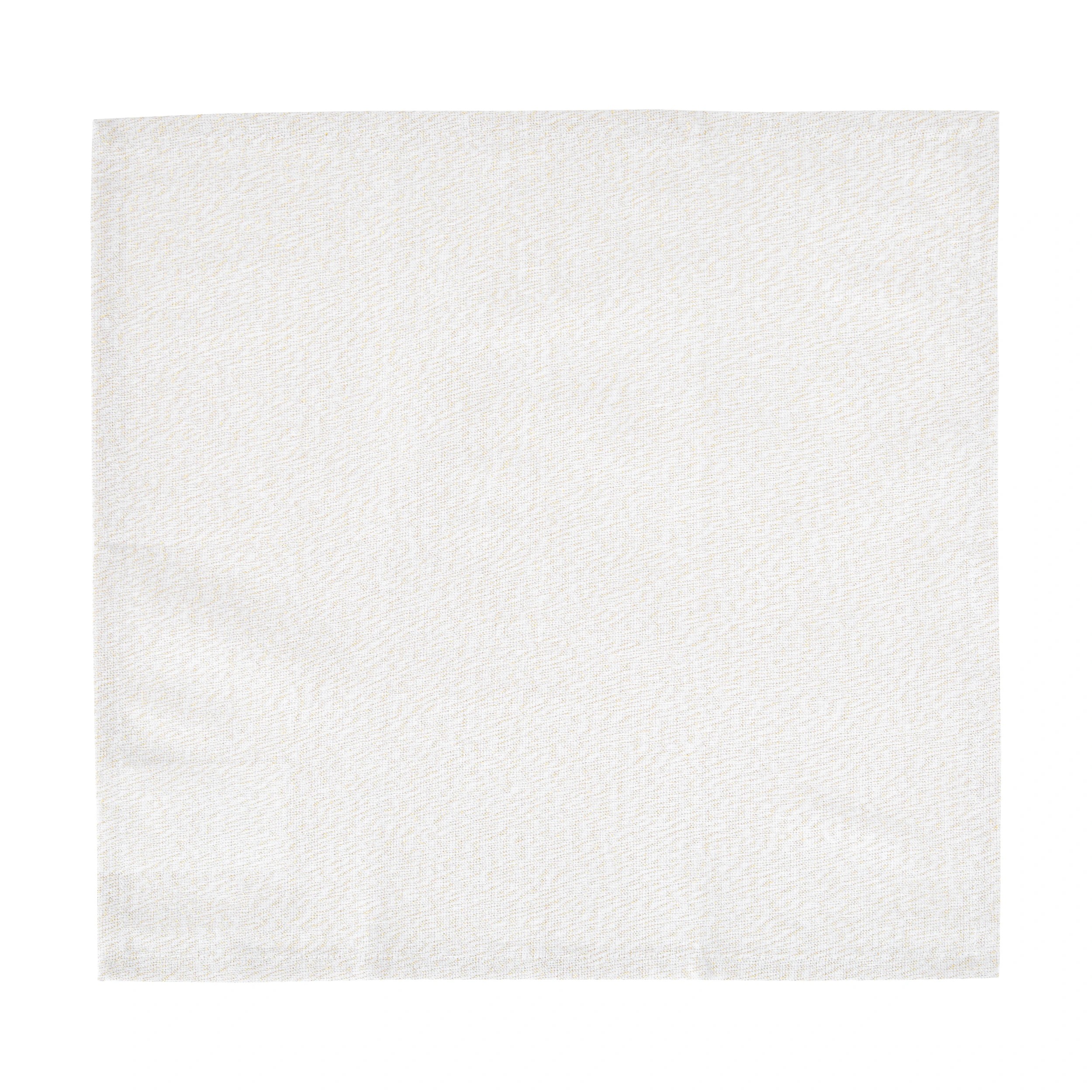 3 4 Pack Gold Look Metallic Napkins, 3 of 4