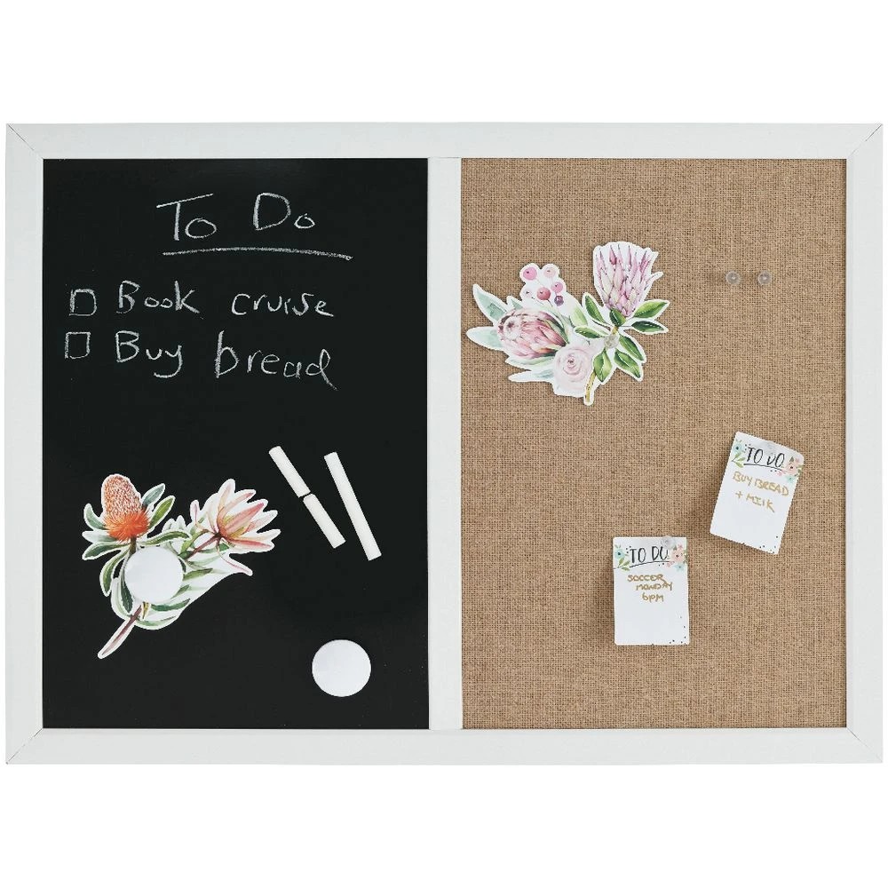 10 Otto Chalkboard Combination Board 450 x 600mm, 10 of 10