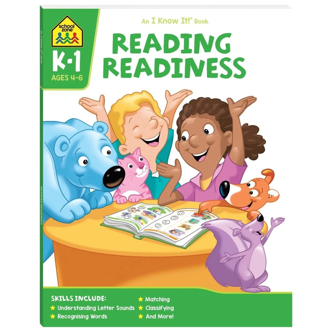 1 School Zone: An I Know It! Reading Readiness K-1 - Book, 1 of 5