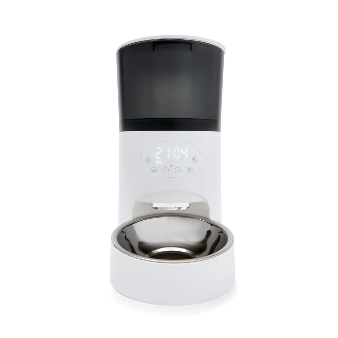 4 Automated 5L Pet Feeder - White and Grey, 4 of 10