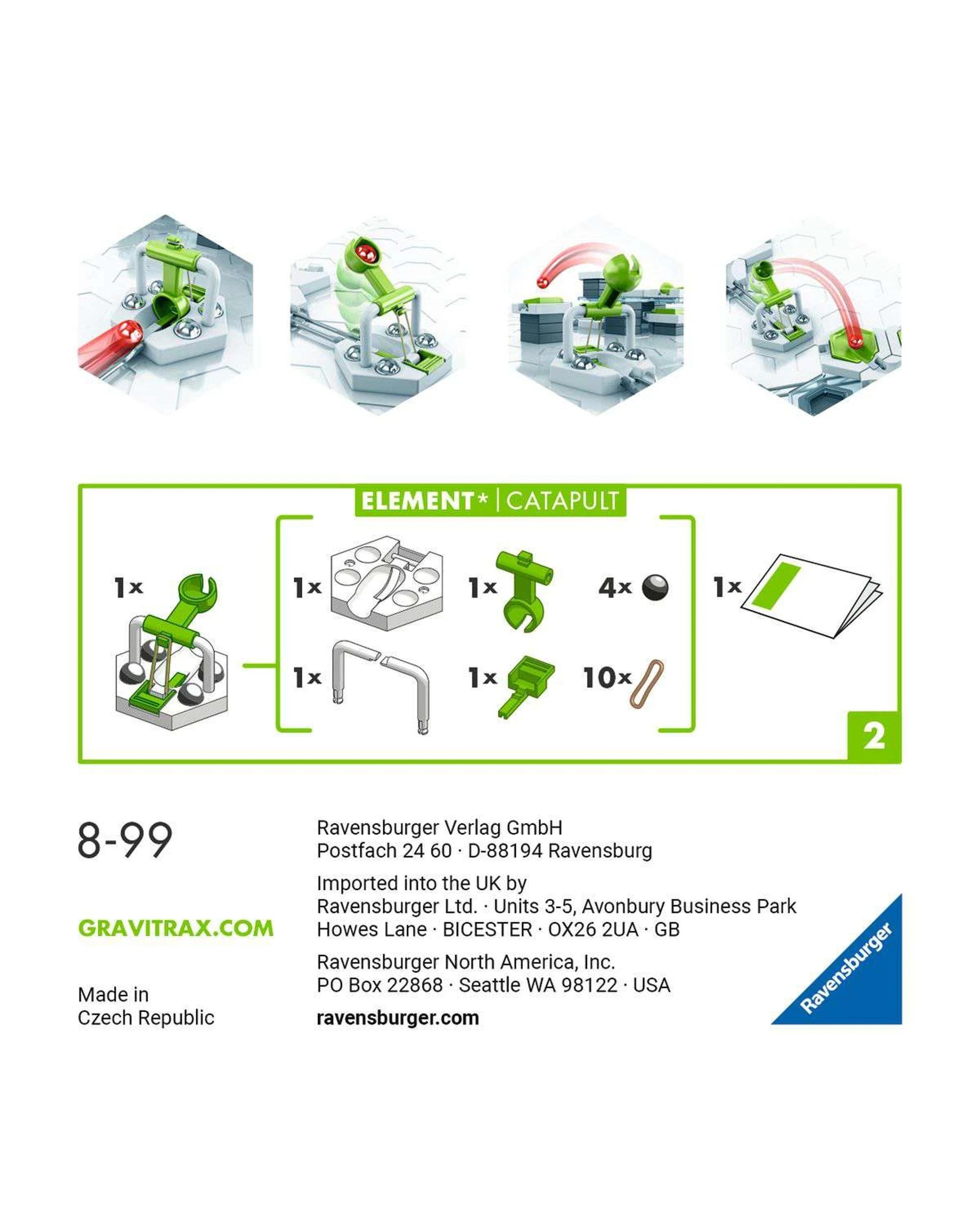 5 Ravensburger GraviTrax Catapult Element Extension Pack, 5 of 7