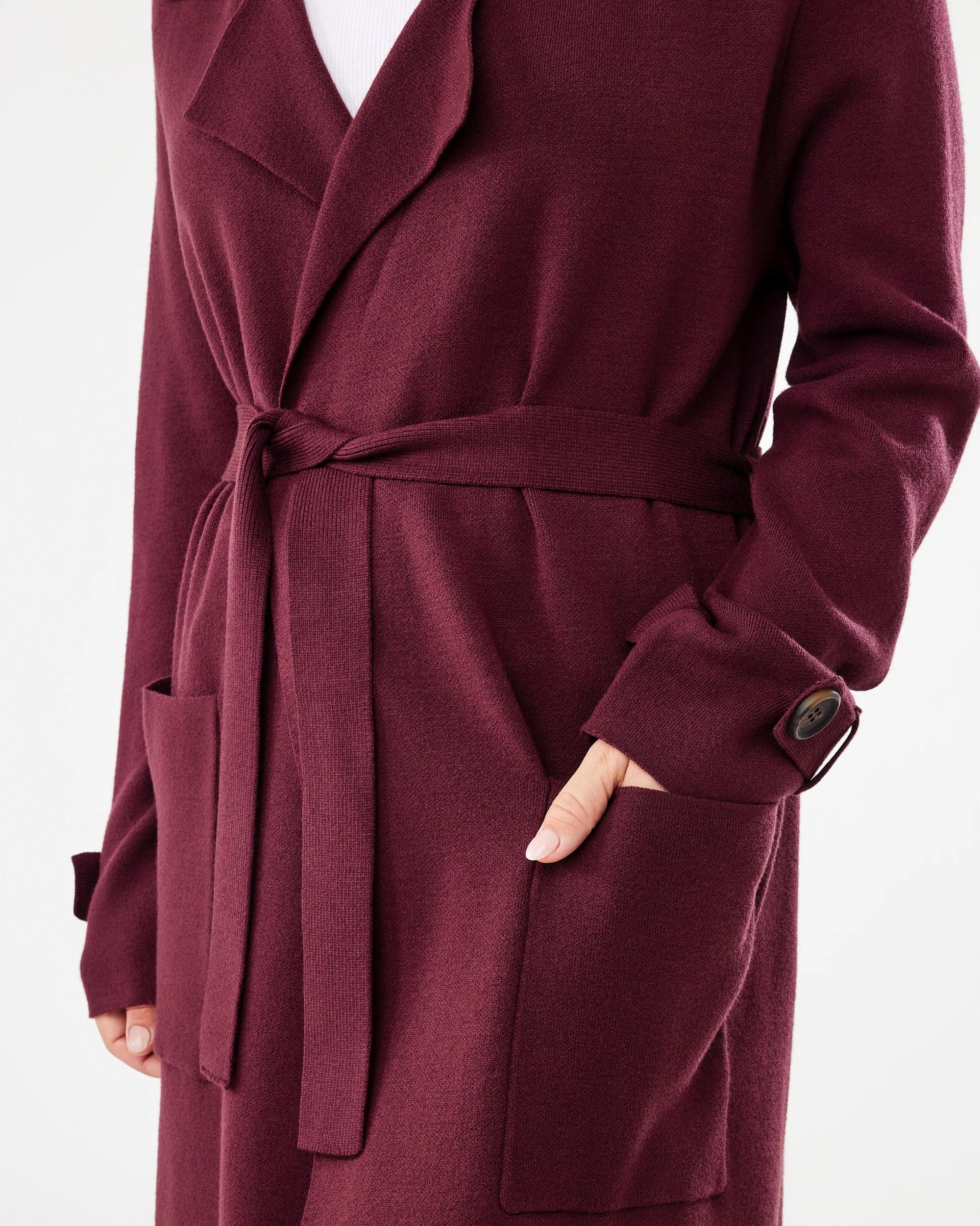 7 Trench Coatigan Red Royale, 7 of 7