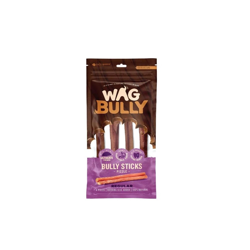 1 WAG Bully Stick Regular Treats, 1 of 2