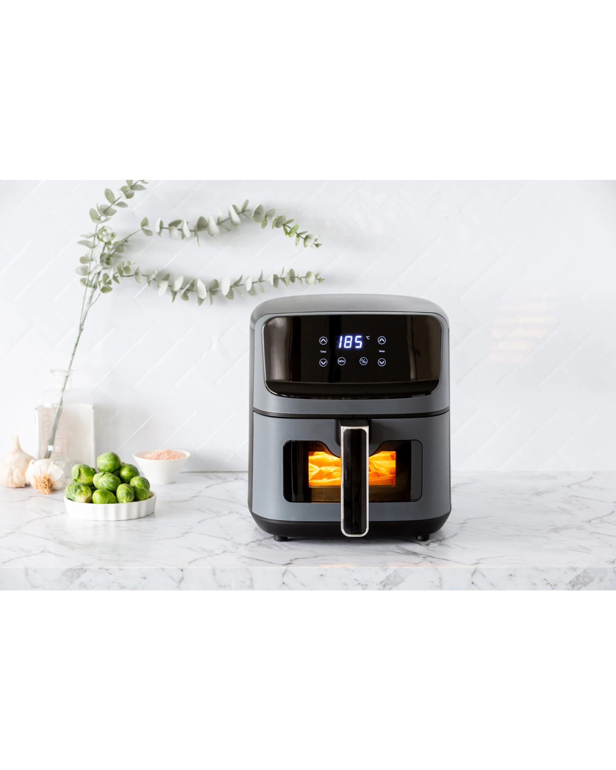 2 Healthy Choice 5L Digital Air Fryer with Viewing Window and Digital Display, 2 of 3