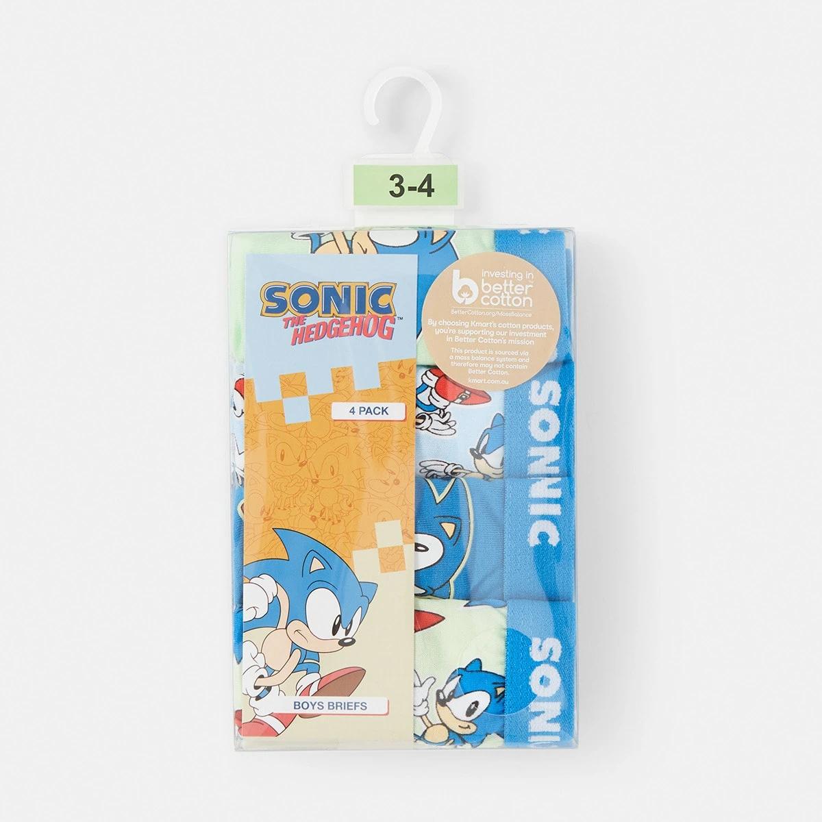 7 4 Pack Sonic License Briefs Sonic, 7 of 7