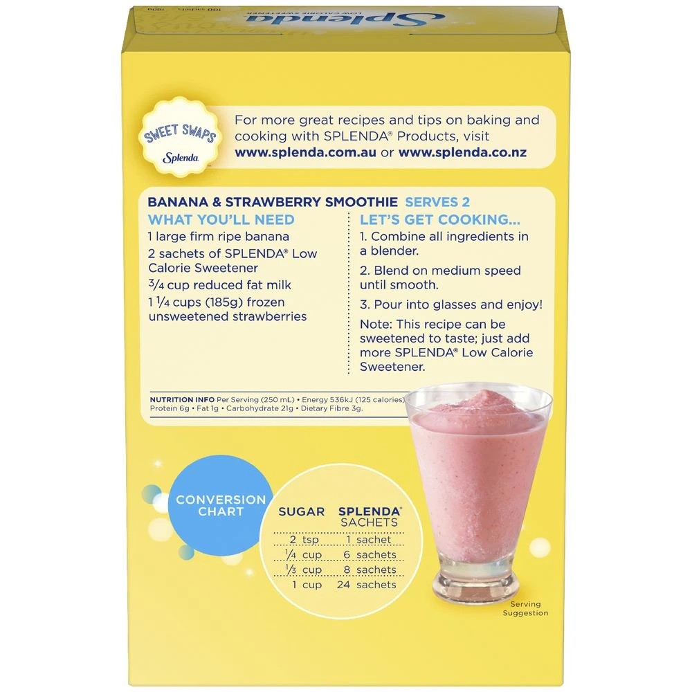 2 Splenda Sweetener Packets 100 Pack, 2 of 6