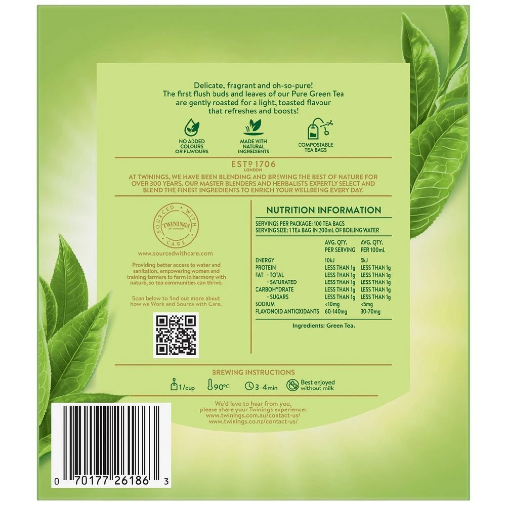 3 Twinings Green Tea Bags 100 Pack, 3 of 4