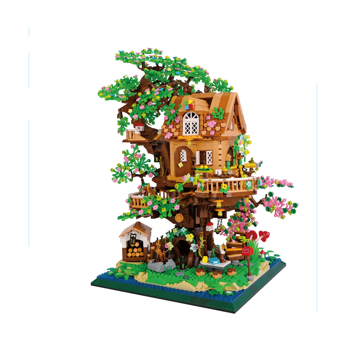 2 2779 Piece Mini Blocks Building Series: Tree House, 2 of 3
