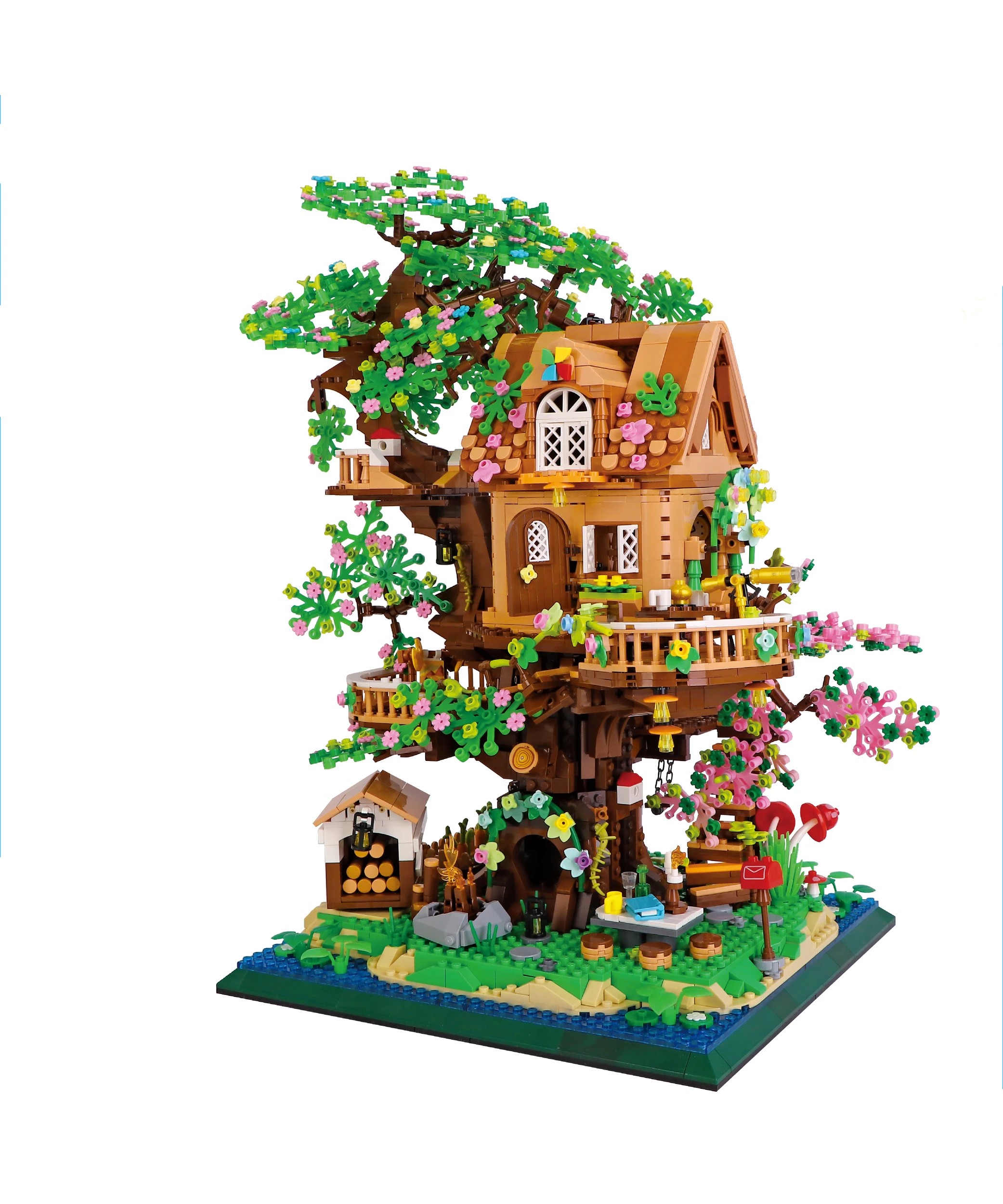 2 2779 Piece Mini Blocks Building Series: Tree House, 2 of 3
