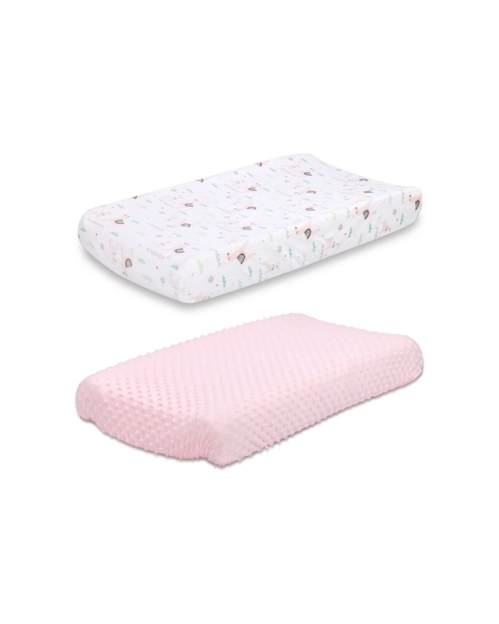 3 Little Haven 8pc Cot Bedding Bundle Llama With Cot Quilt Milestone Wrap - Multi, 3 of 7