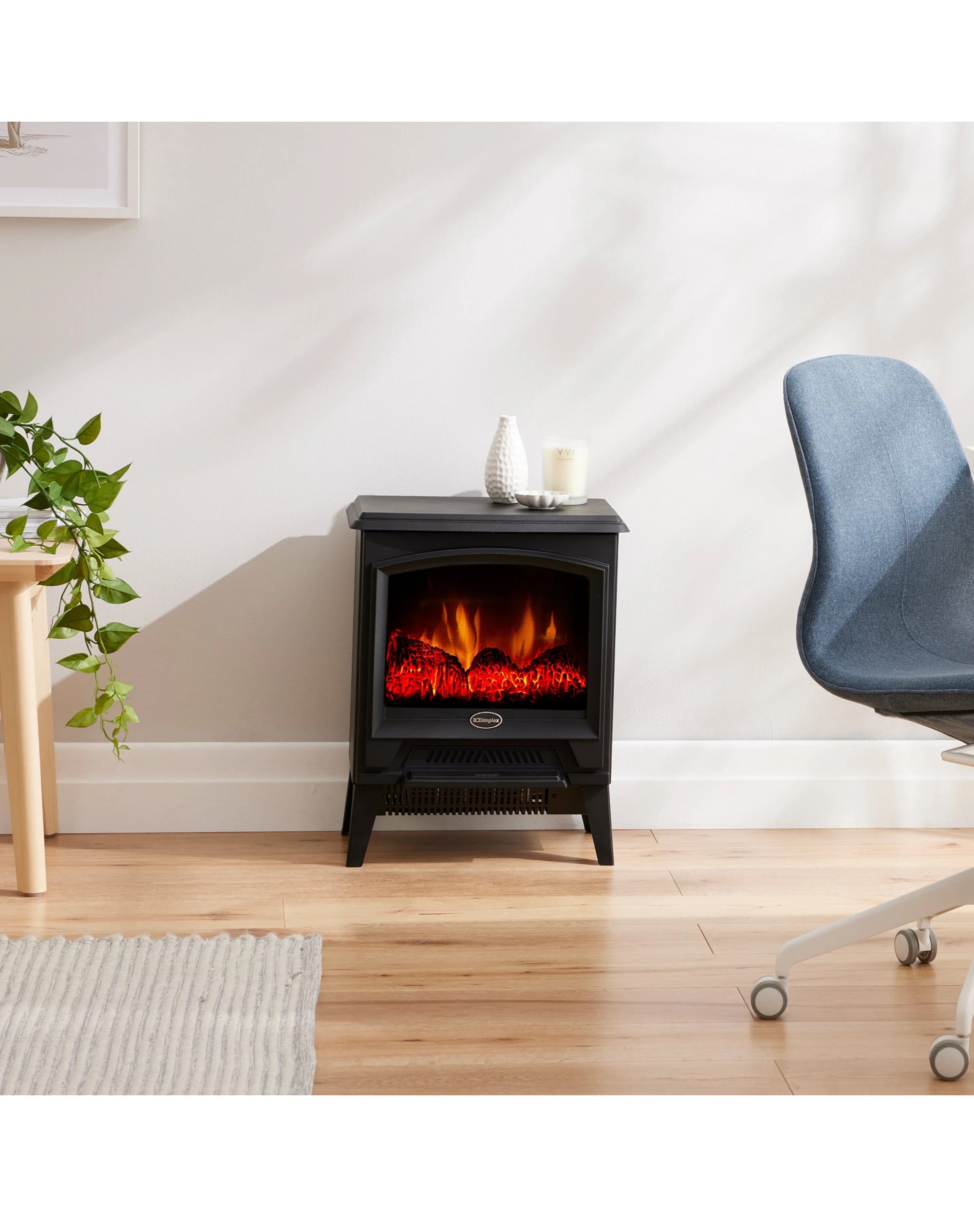 5 Dimplex 2kW Casper Optiflame Portable Electric Stove - Black, 5 of 8