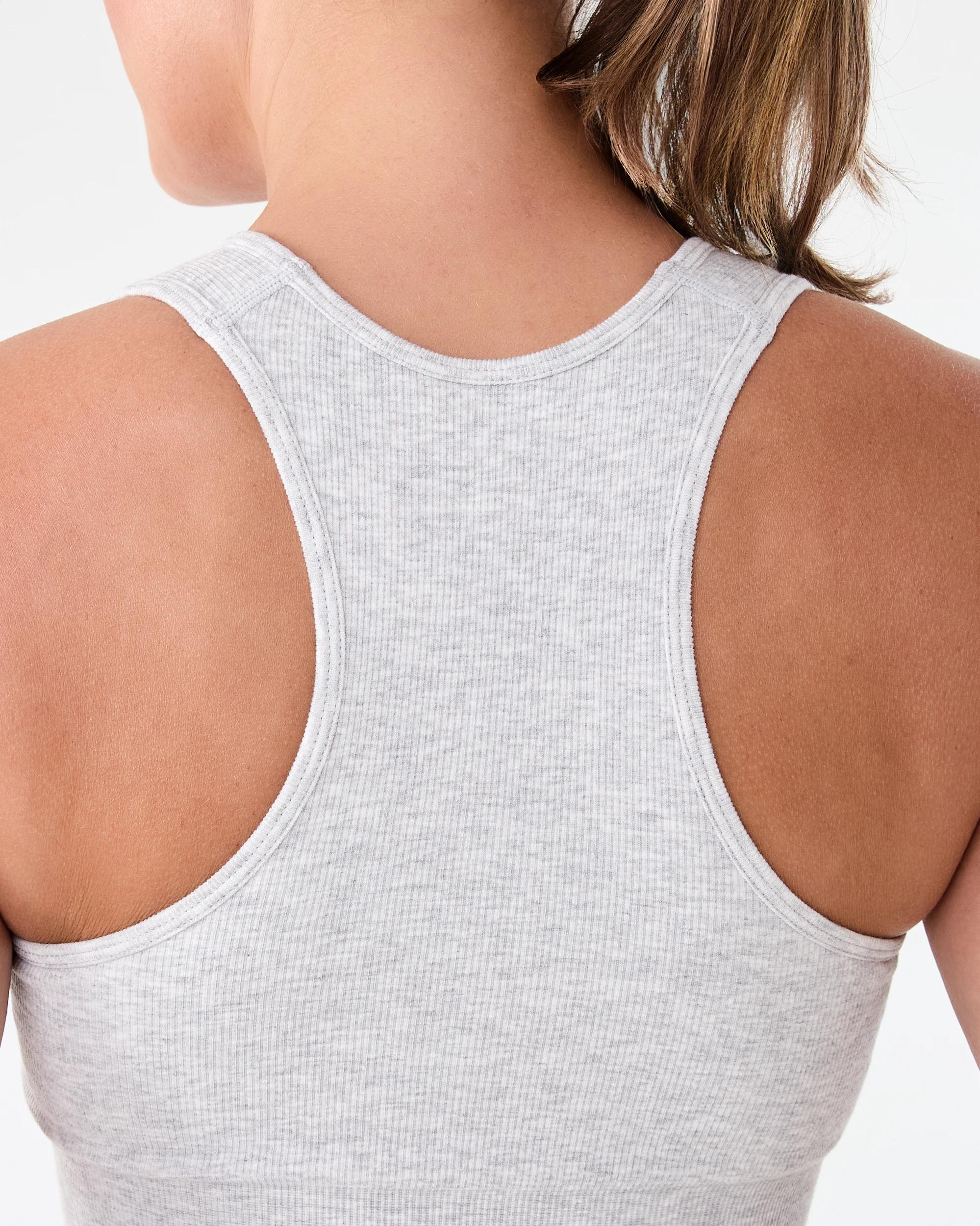 7 Active Womens Seamfree Everyday Crop Top Heather, 7 of 8