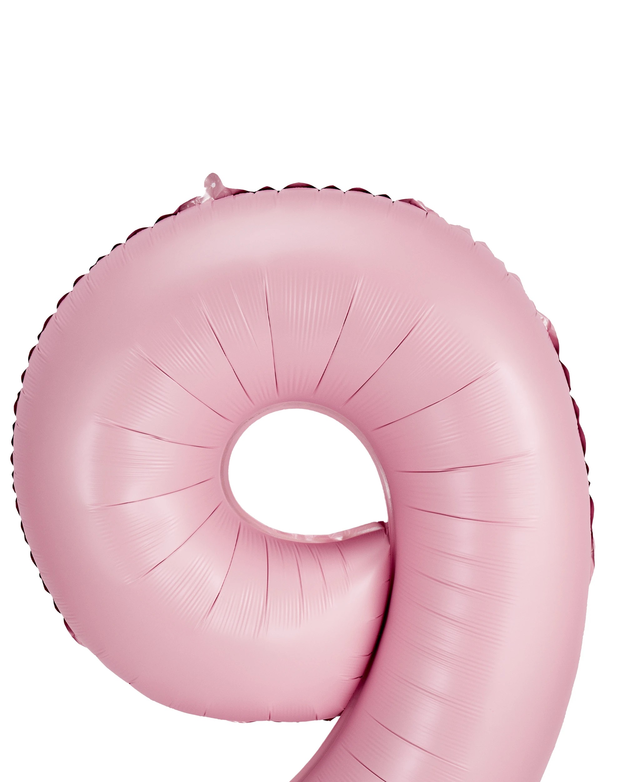 2 Giant Matte Pink Number 9 Foil Balloon, 2 of 5