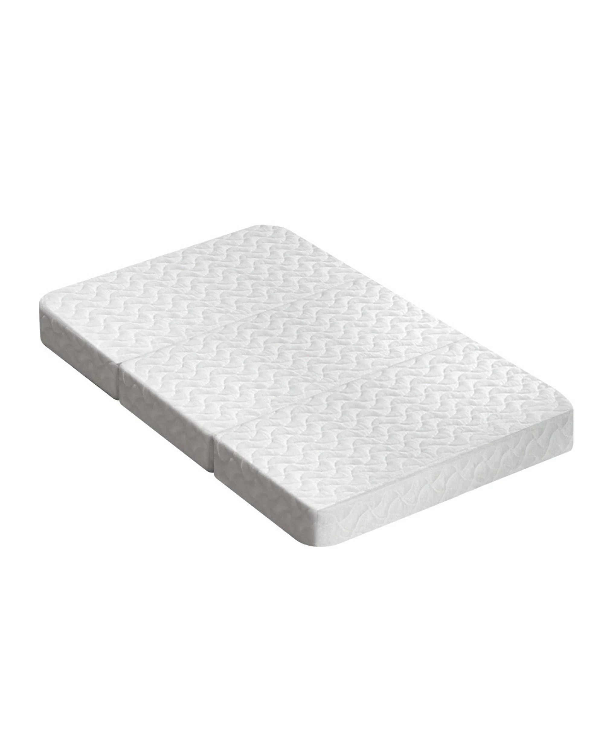 1 Giselle Bedding Foldable Mattress Folding Foam Cot Bed
 - White, 1 of 3