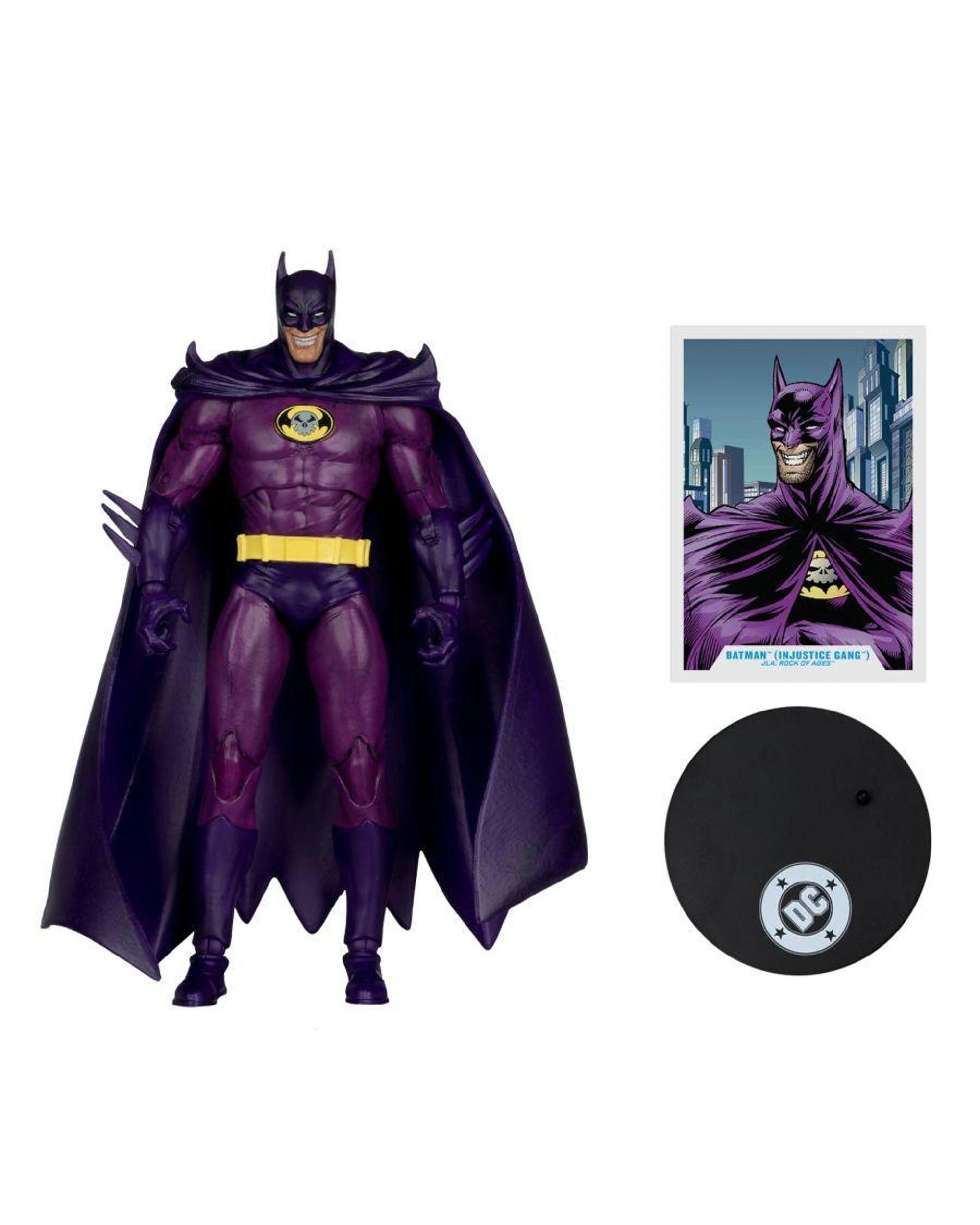 6 McFarlane DC Multiverse JLA Rock of Ages Batman Injustice Gang Platinum Edition 7 inch Action Figure, 6 of 9