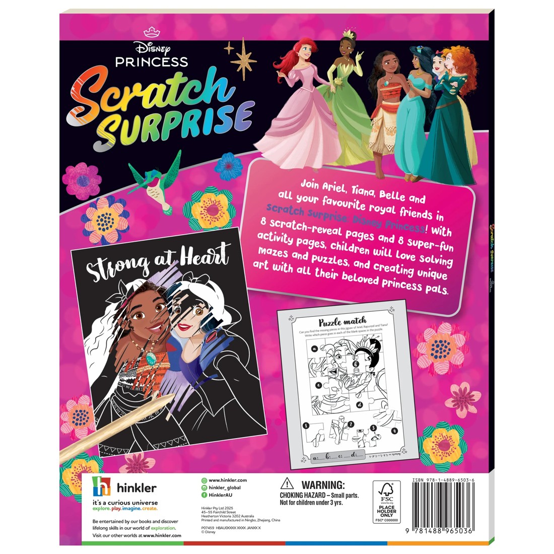2 Disney Princess: Scratch Surprise - Book, 2 of 5