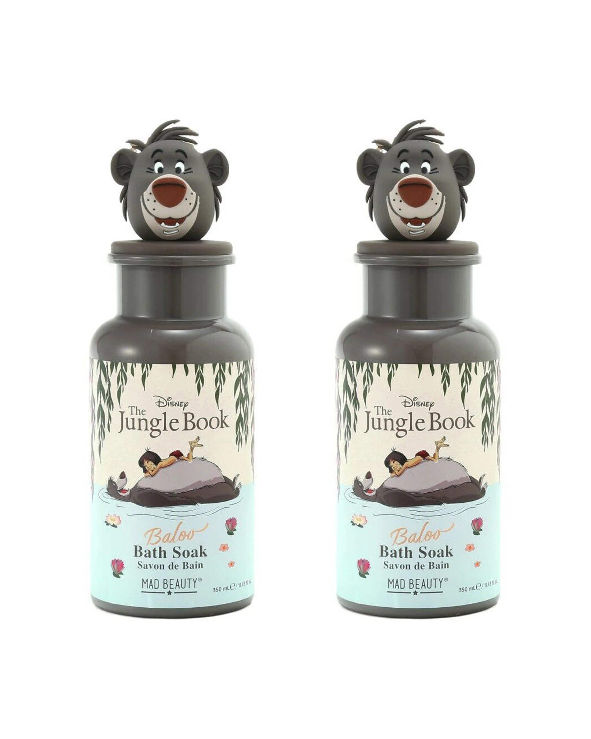 1 Disney The Jungle Book Scented Bathtub Soak Salts Prickly Pear 350ml 2 Pack - Multi, 1 of 1