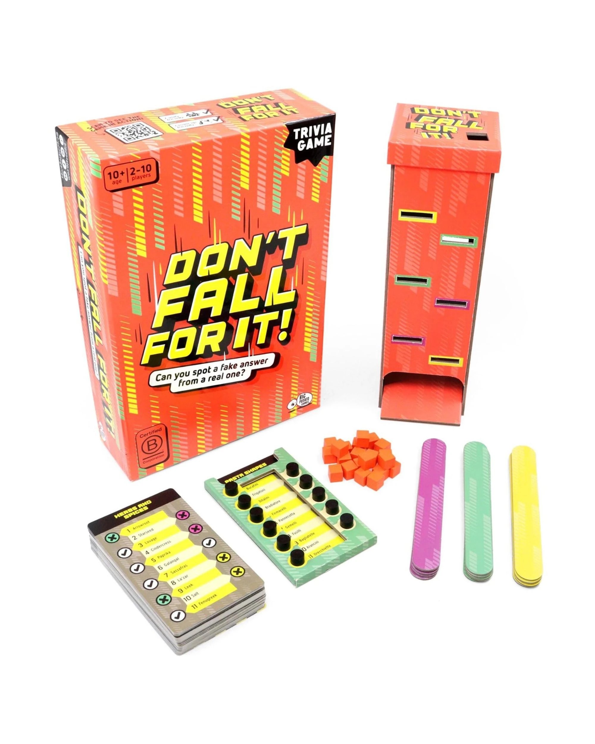 2 Don't Fall For It Card Game, 2 of 7