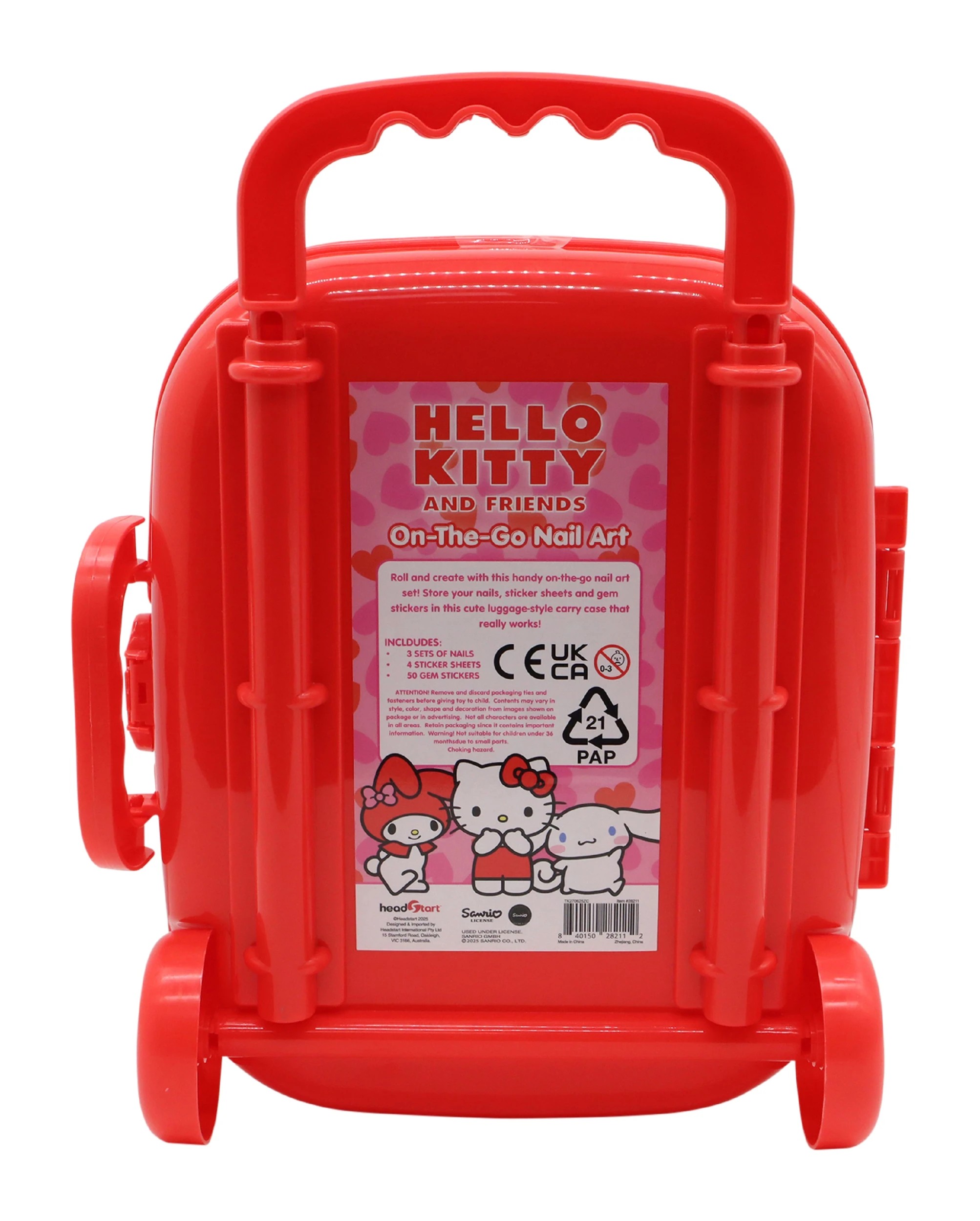 4 Hello Kitty & Friends On - The - Go Nail Art - Red, 4 of 4