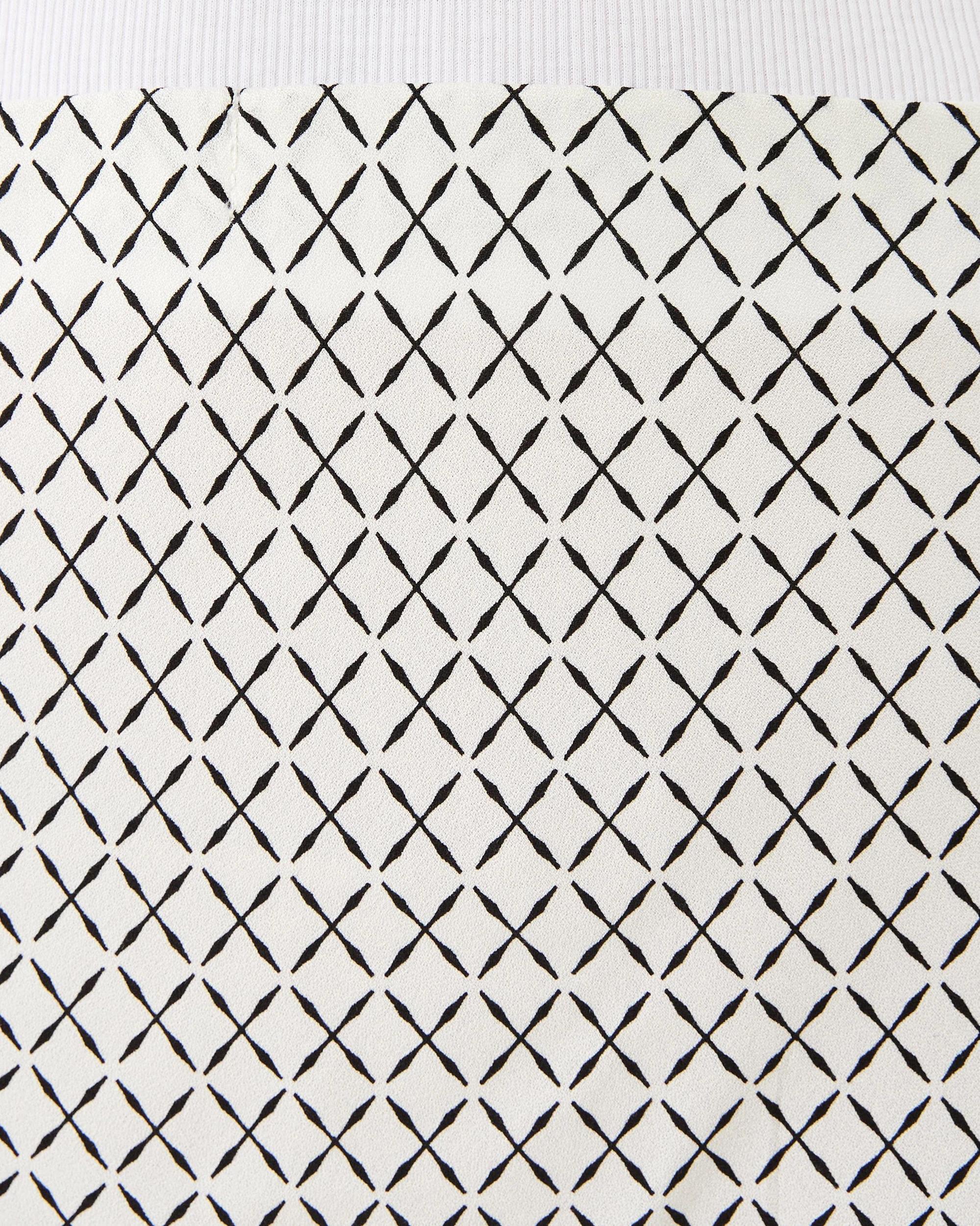 5 Maxi Slip Skirt White Tile, 5 of 5