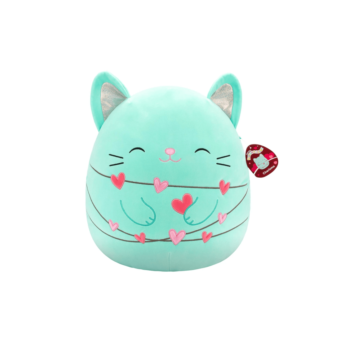 1 Jazwares Squishmallows Valentines Charisma the Cat 16 inch Plush - Multi, 1 of 5