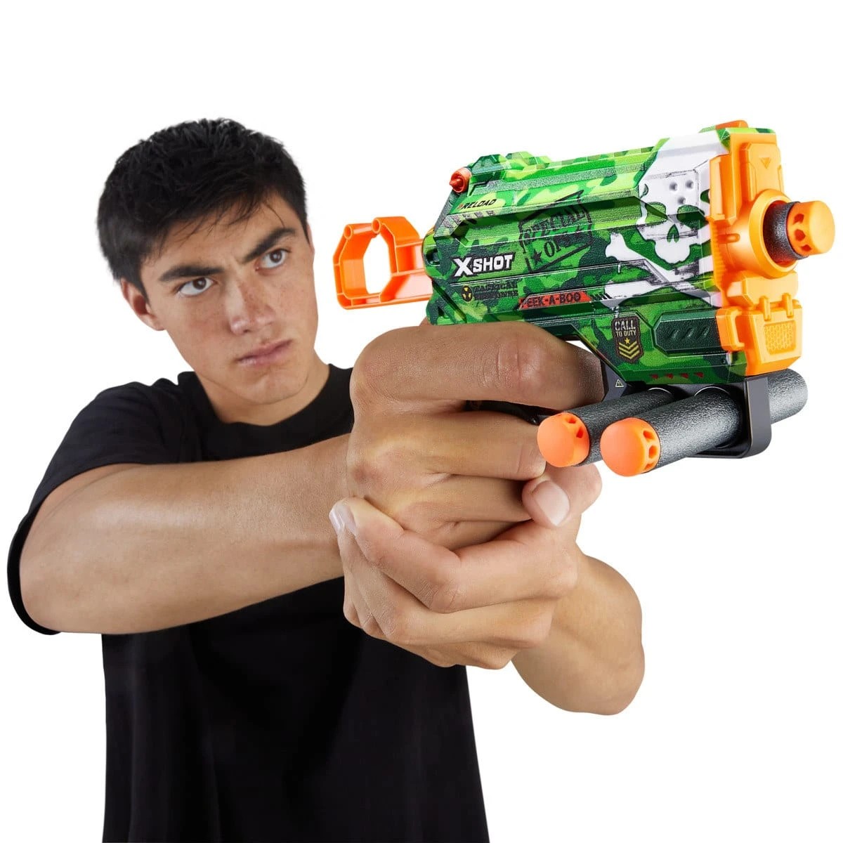 6 Zuru X-Shot Skins Menace Dart Blaster - Camo, 6 of 9