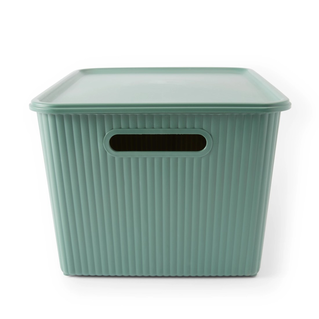 3 18L Ribbed Container - Green, 3 of 9