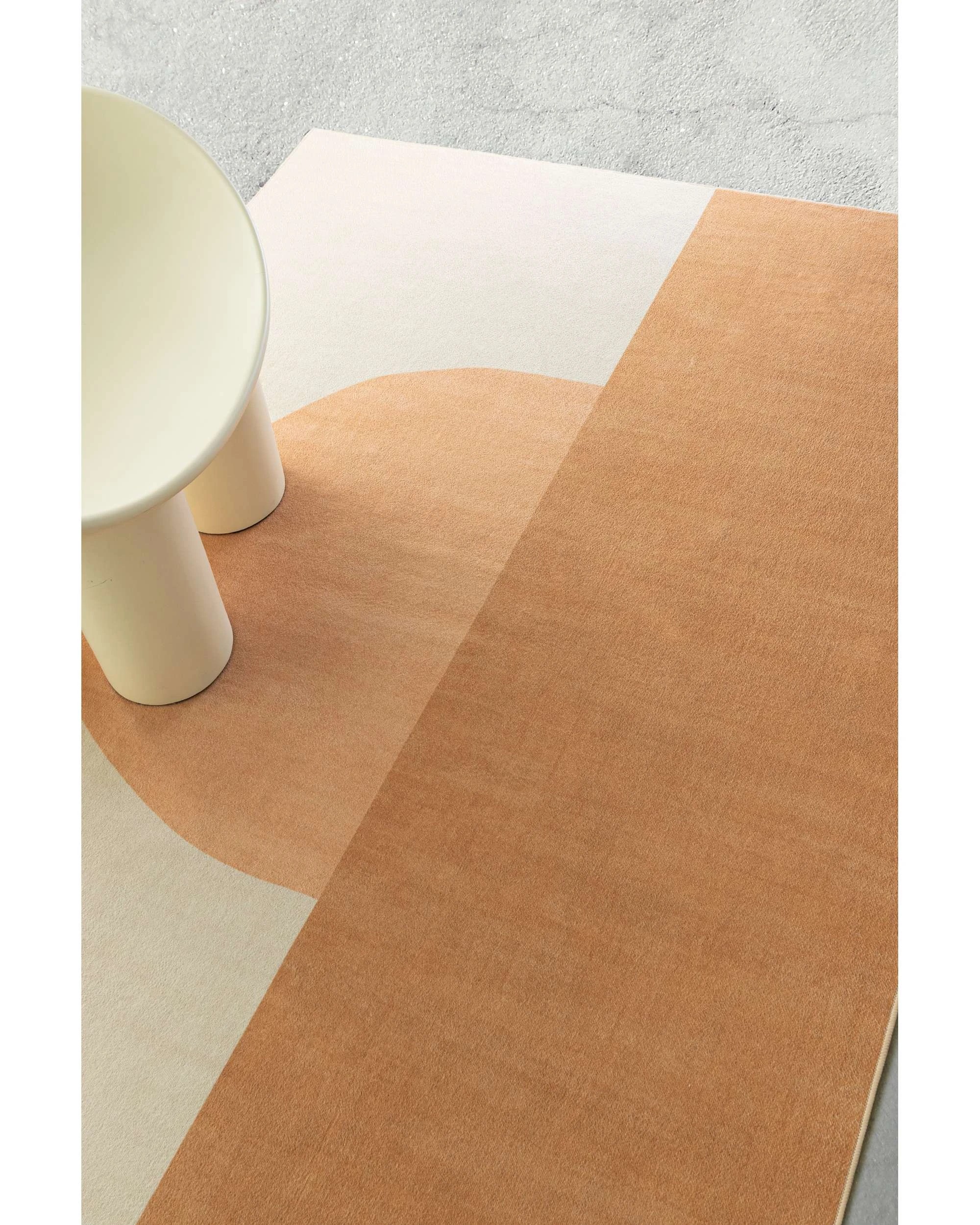 3 Loopsie Malave Washable Rug-290cm x 200cm - Orange, 3 of 8