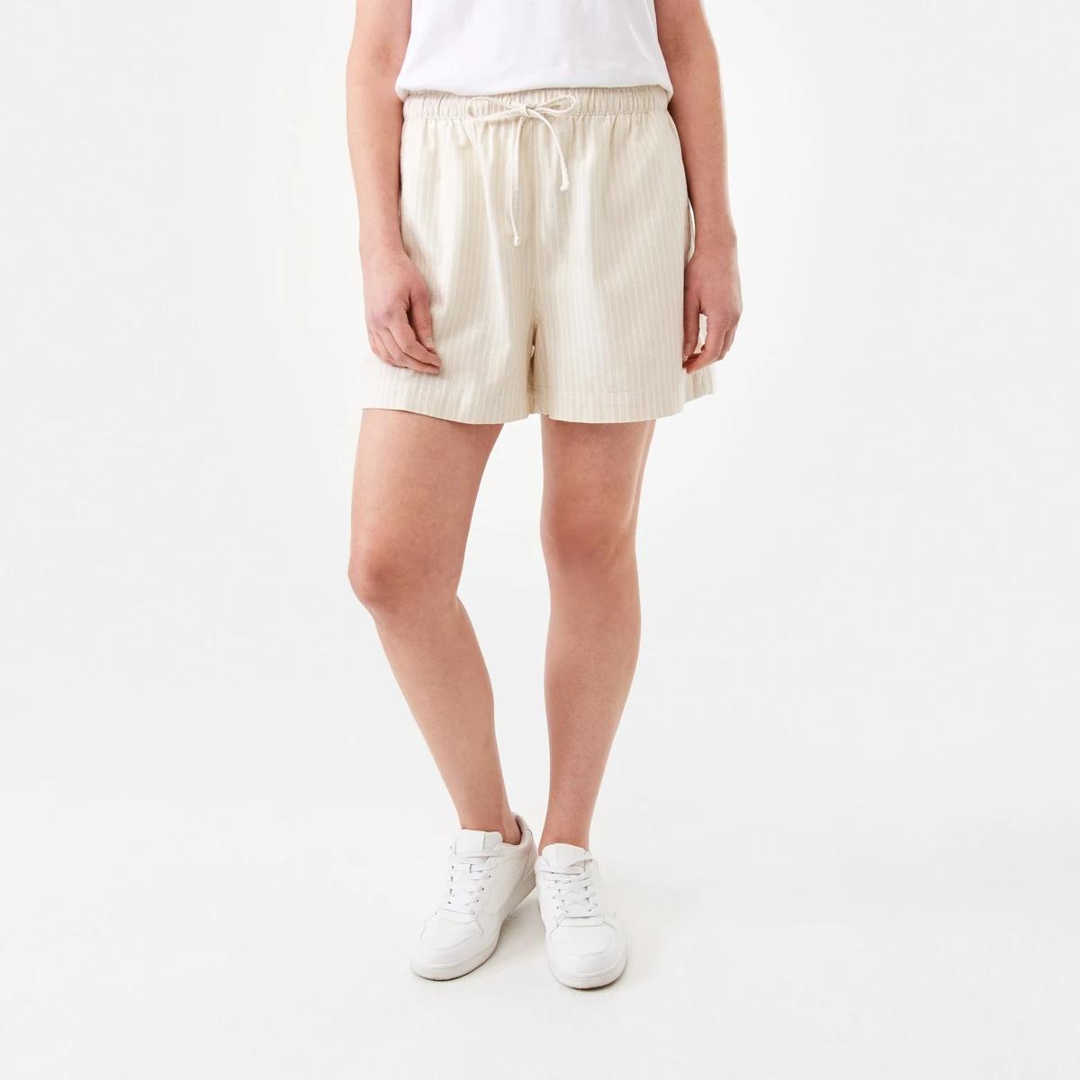 6 Tie Waist Shorts Yellow St, 6 of 6