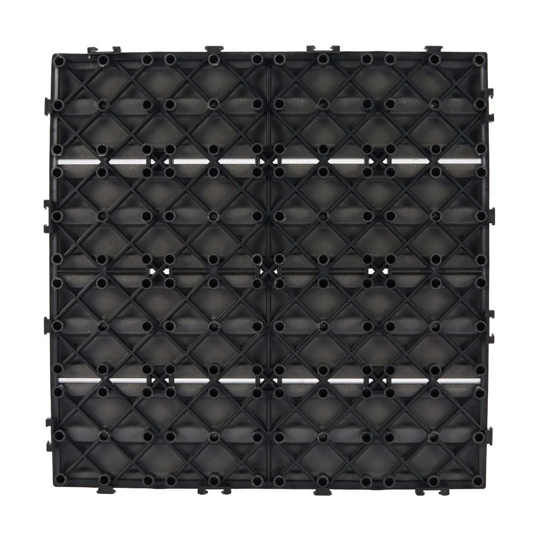 4 4 Pack Wood Look Decking Tiles, 4 of 6