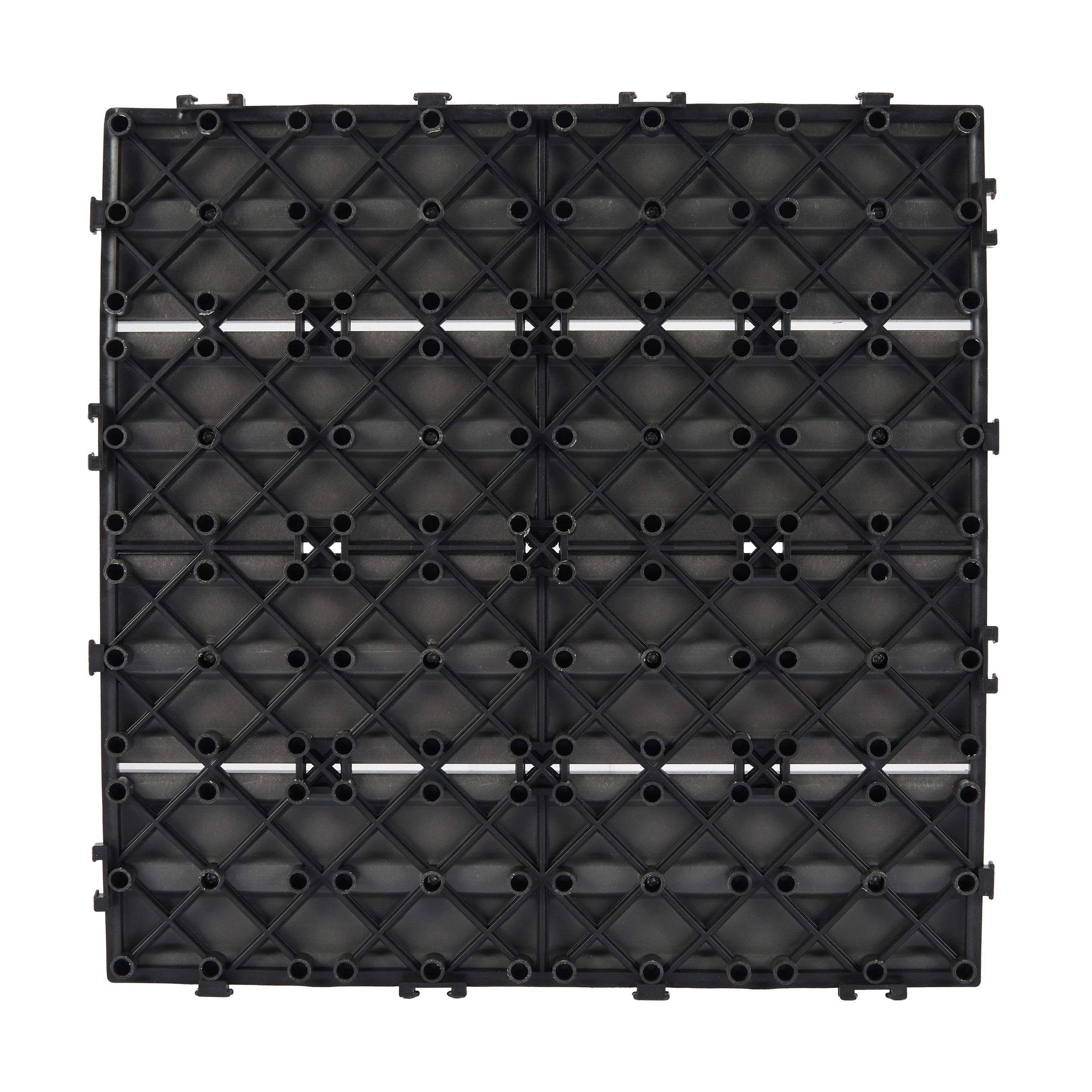 4 4 Pack Wood Look Decking Tiles, 4 of 6