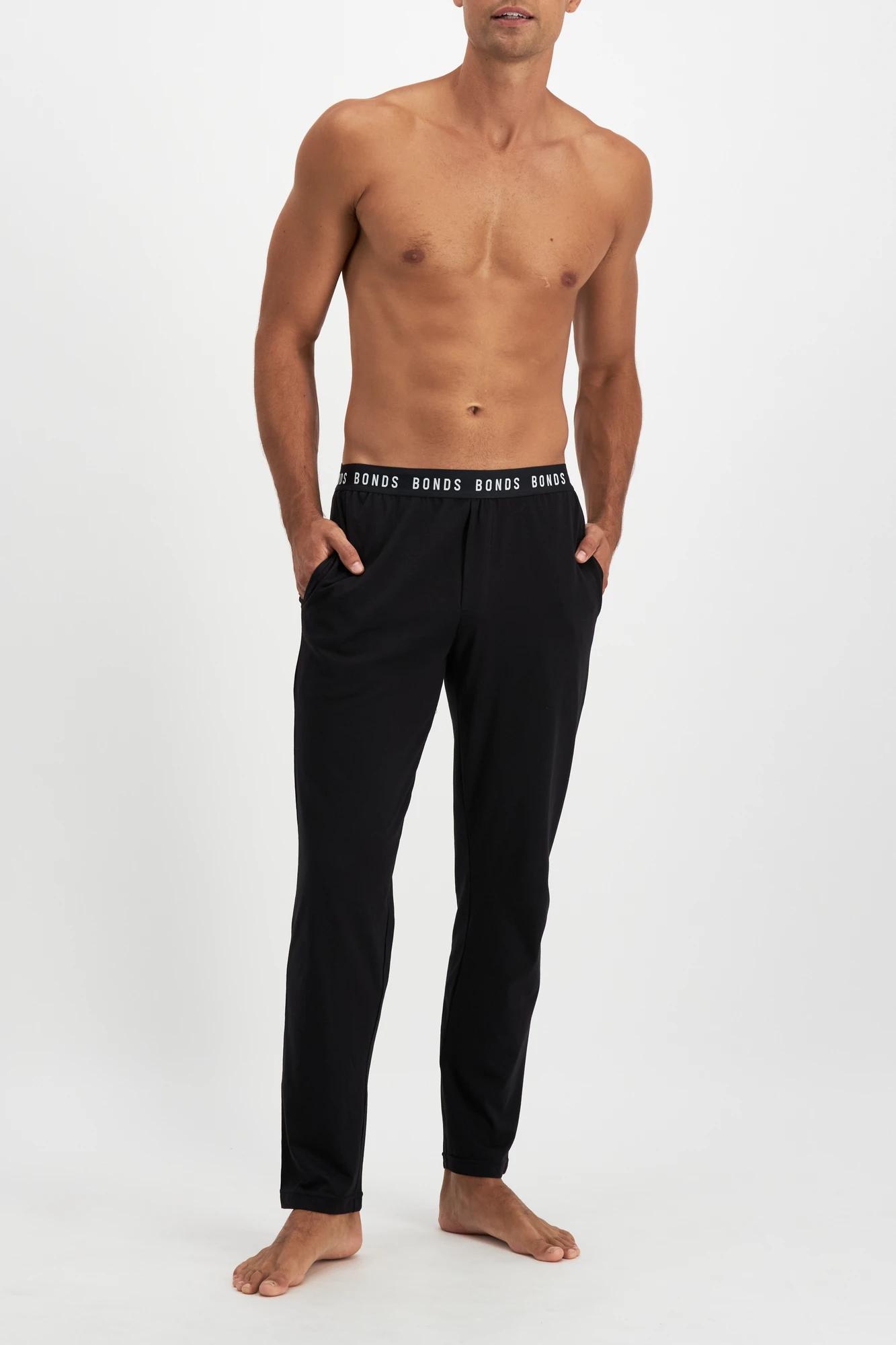 4 Bonds Sleep Pants BLACK, 4 of 4