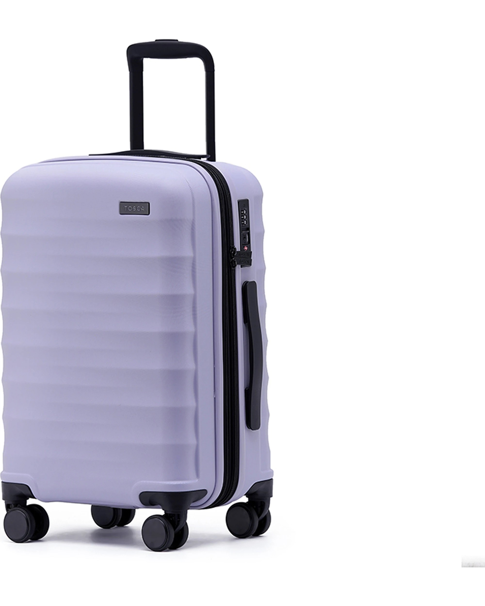 2 Tosca Interstellar 2.0 Hard Shell Suitcase 20 Small Lightweight Luggage Lavender - Purple, 2 of 6