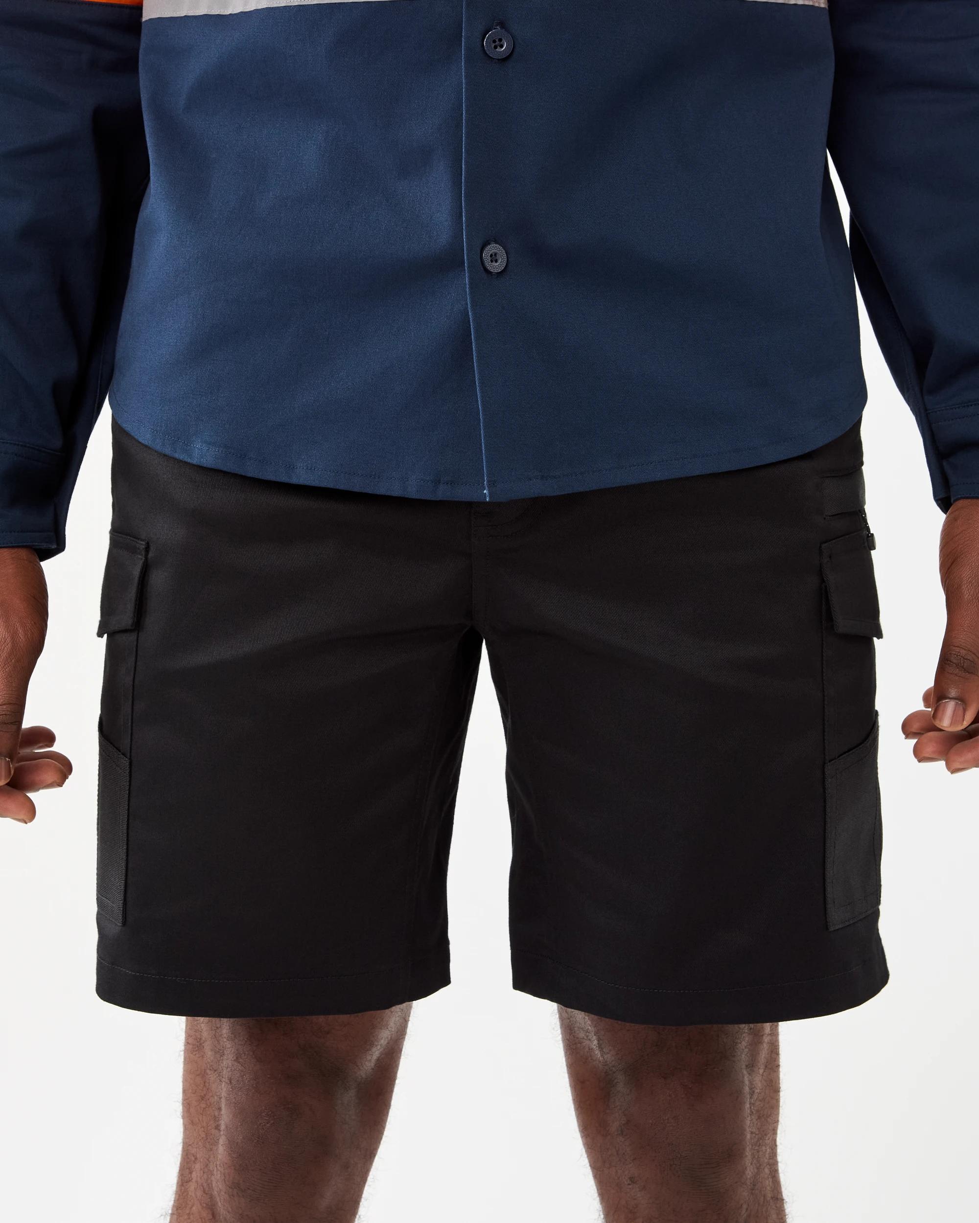 1 Jackeroo Functional Waist Cargo Shorts Black, 1 of 8