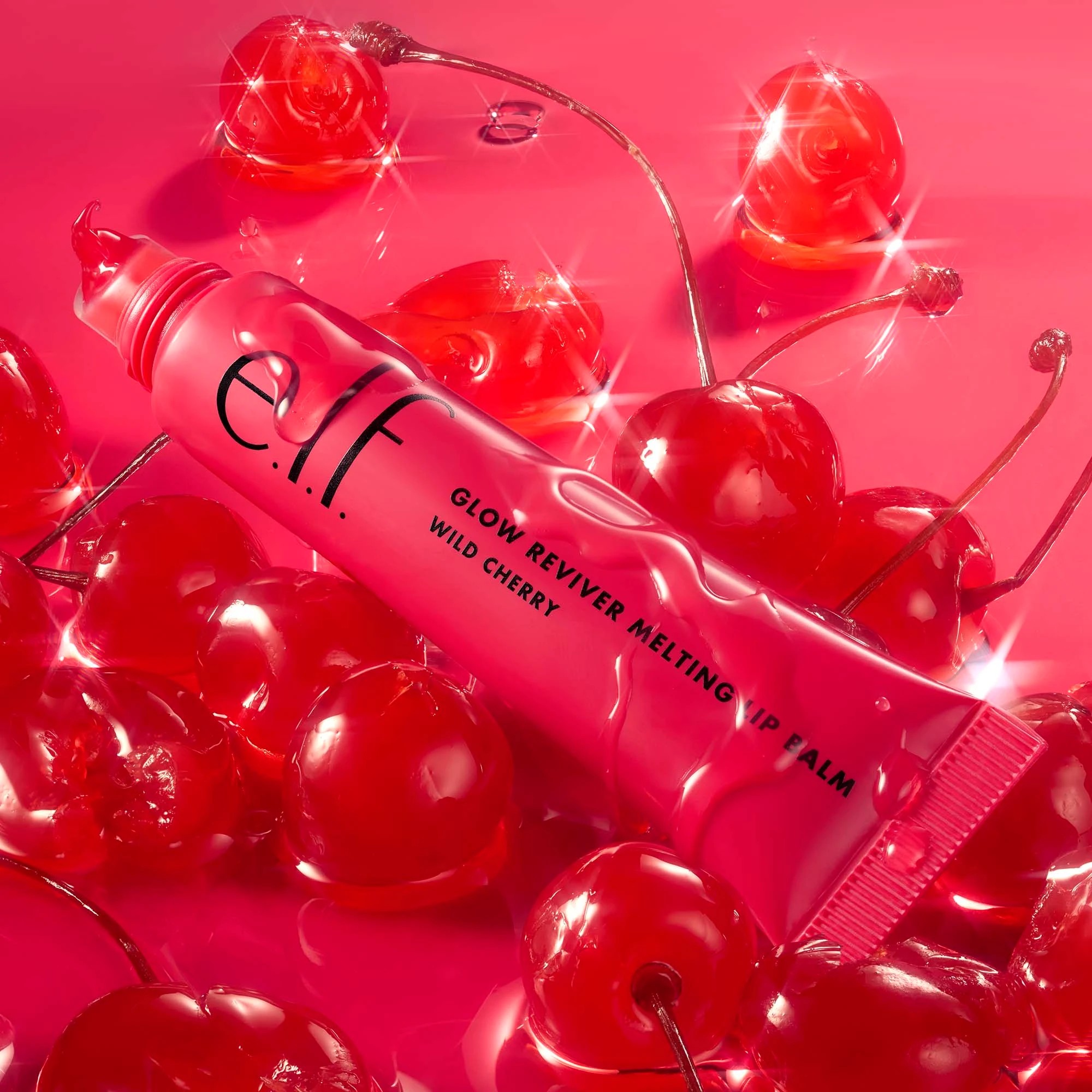 4 e.l.f. Glow Reviver Melting Lip Balm - Wild Cherry, 4 of 4
