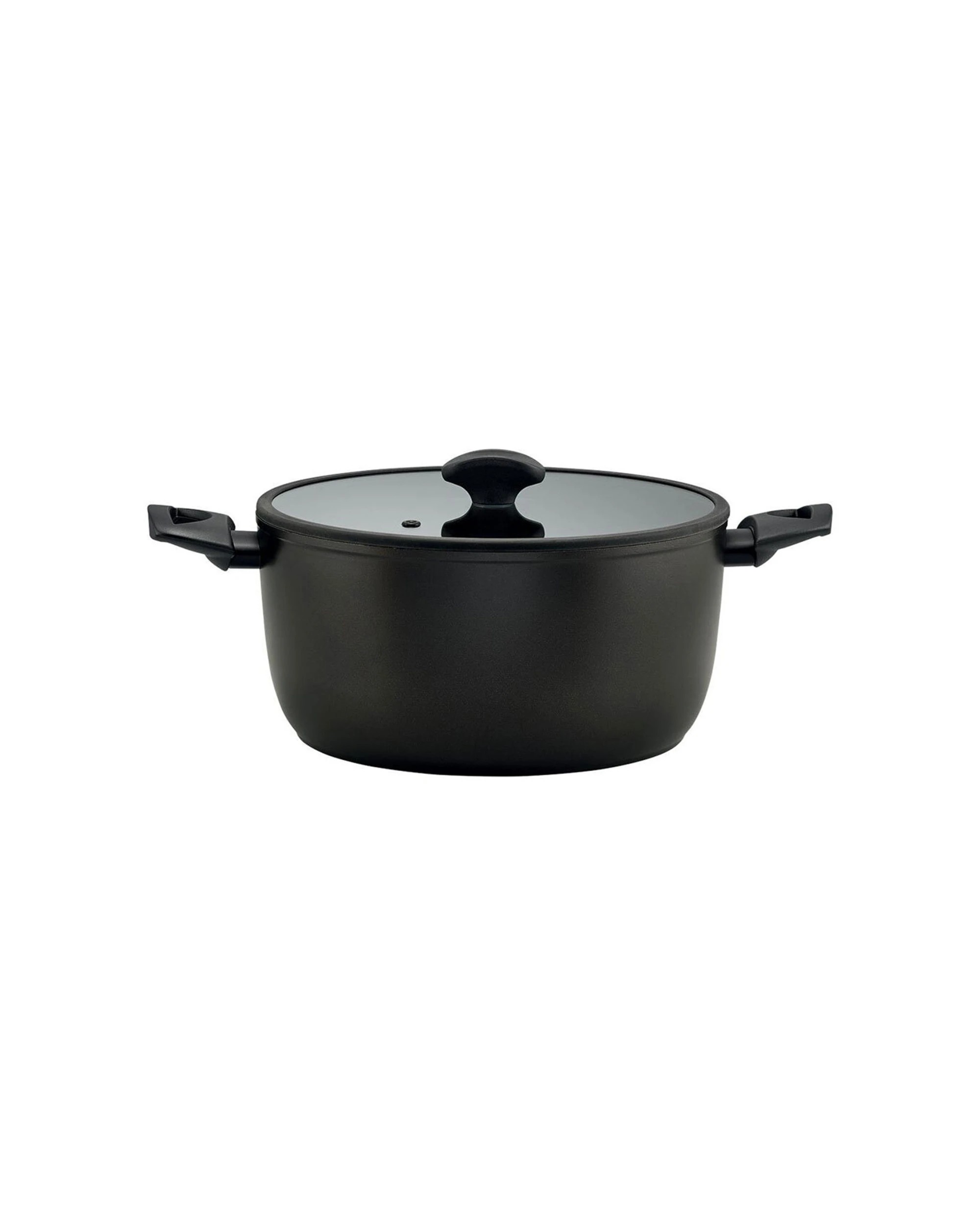 1 Essteele Covered Casserole Non-Stick Aluminium Vacuum Insulated Leakproof - Black, 1 of 1