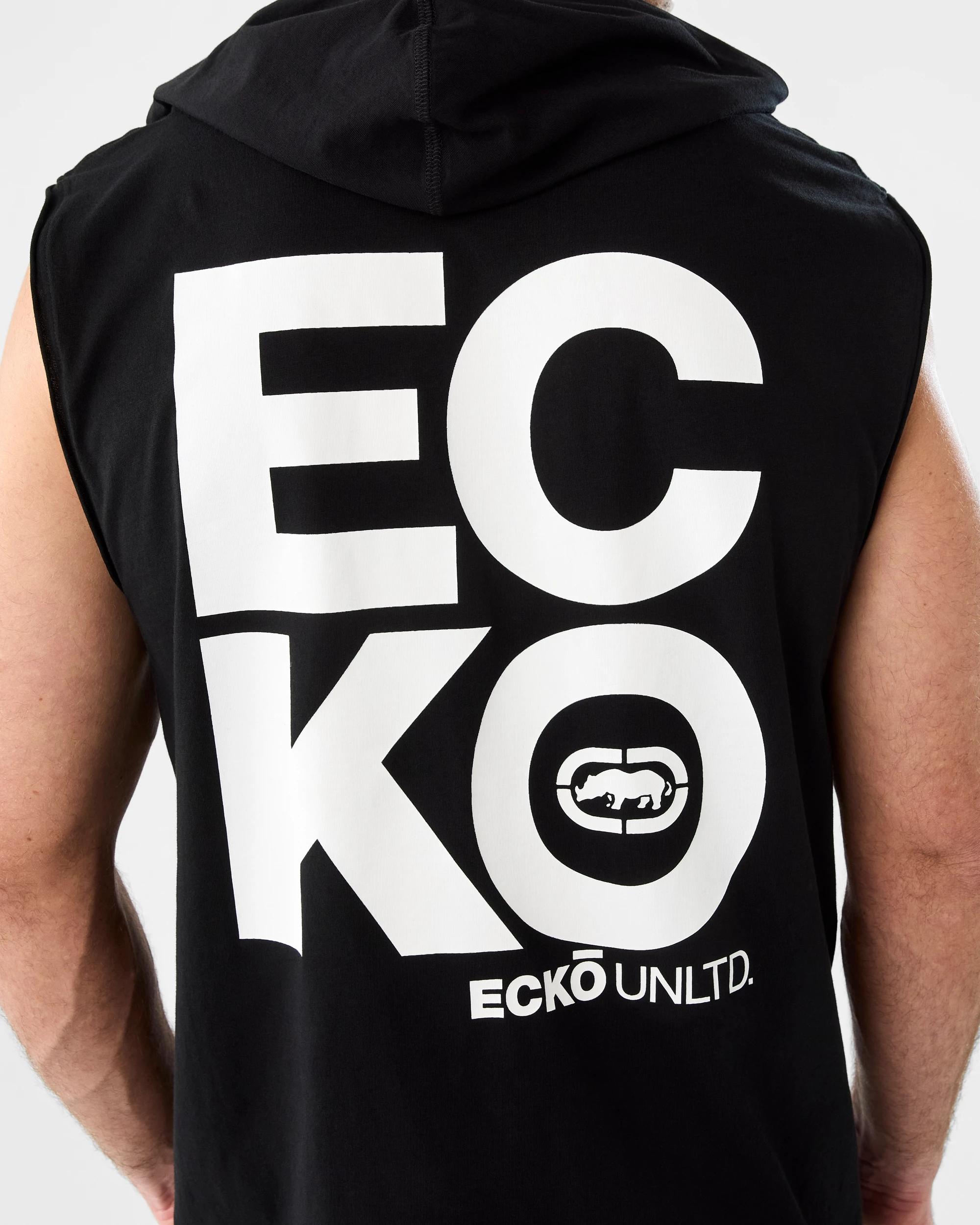 4 Ecko License Hooded Tank Black, 4 of 4