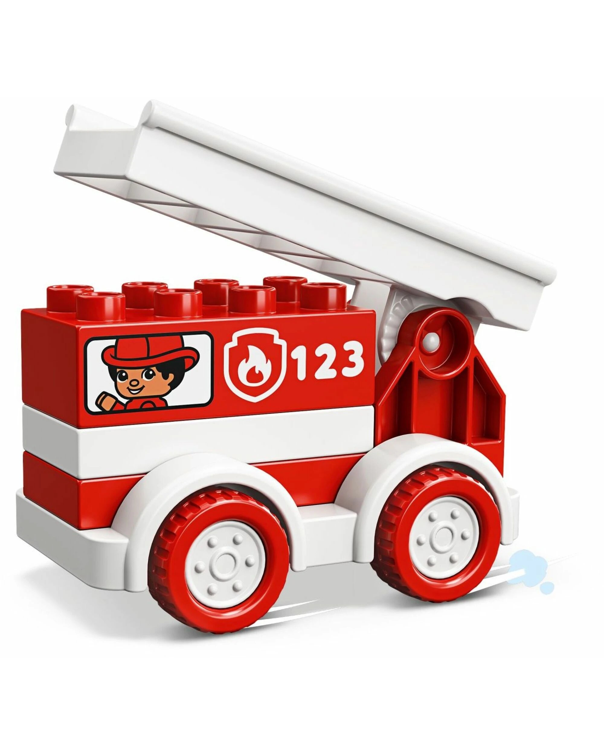 3 LEGO 10917 Fire Truck: Toddler Building Toy with Firefighters, 3 of 4