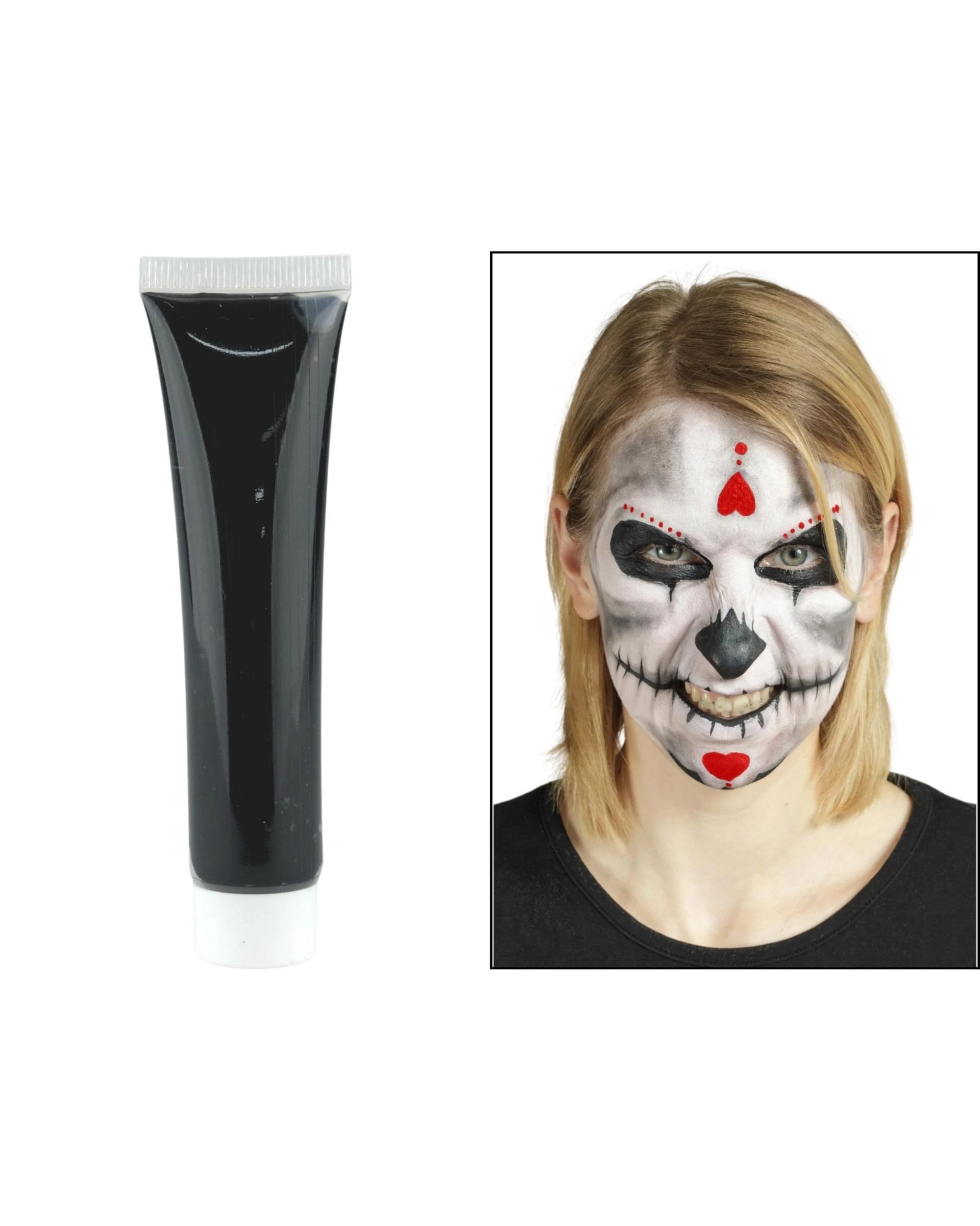 1 Oceana Halloween Face Paint 28ml - One Size - Black, 1 of 3