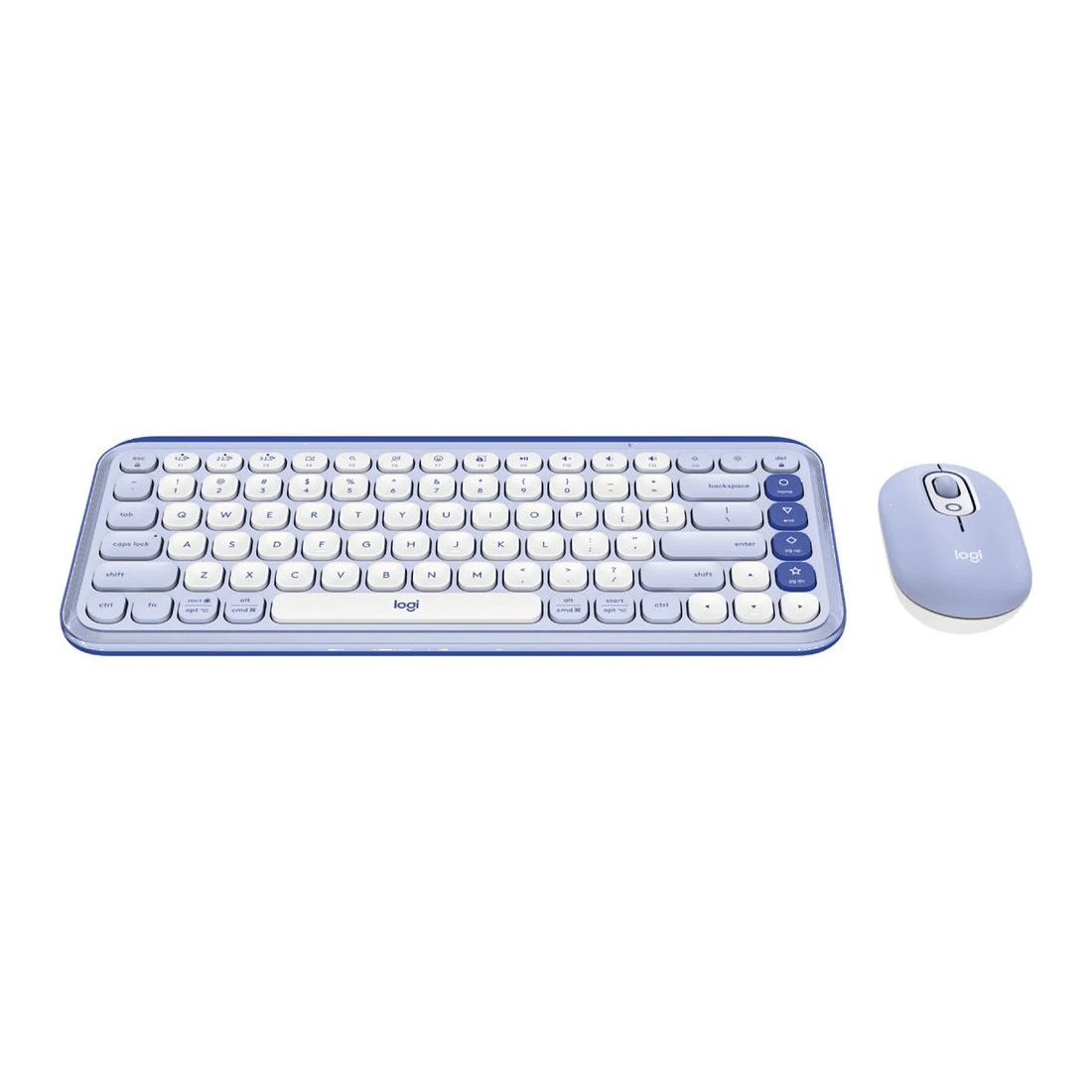 2 Logitech POP Icon Keyboard/Mouse Combo Lilac, 2 of 10
