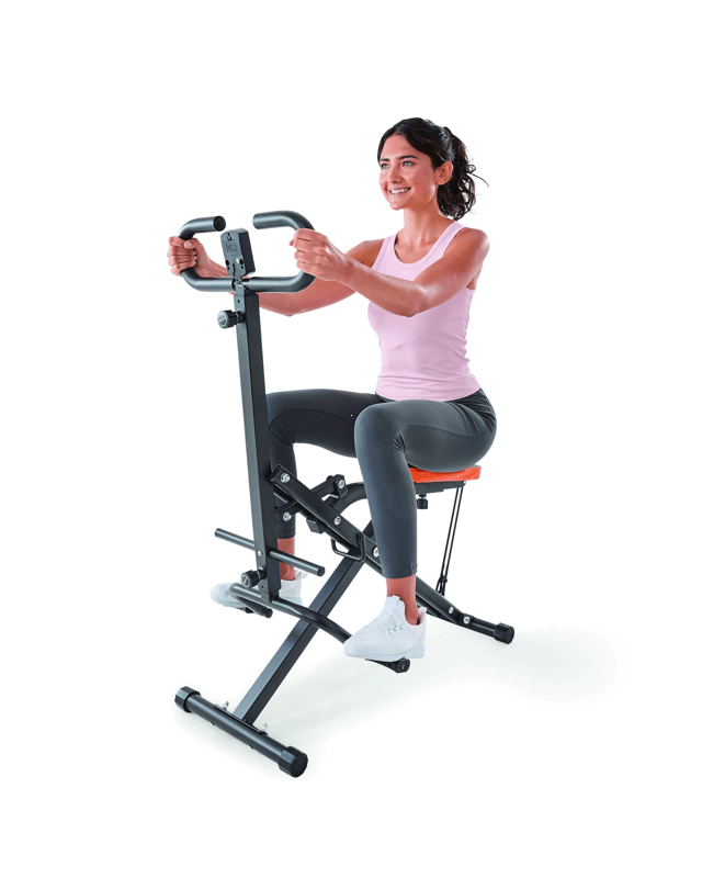 2-in-1 Deep Squat and Row Fitness Tra
